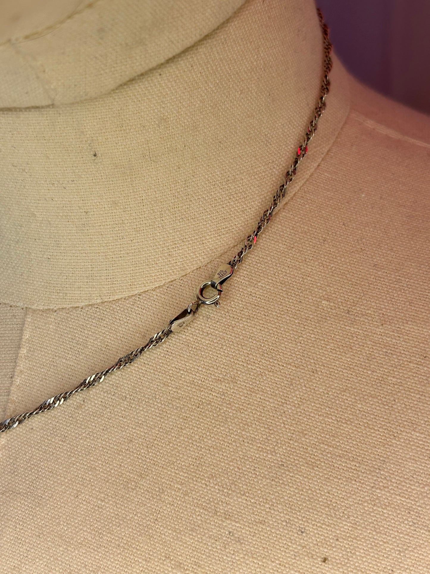 Sterling Silver Cross Necklace