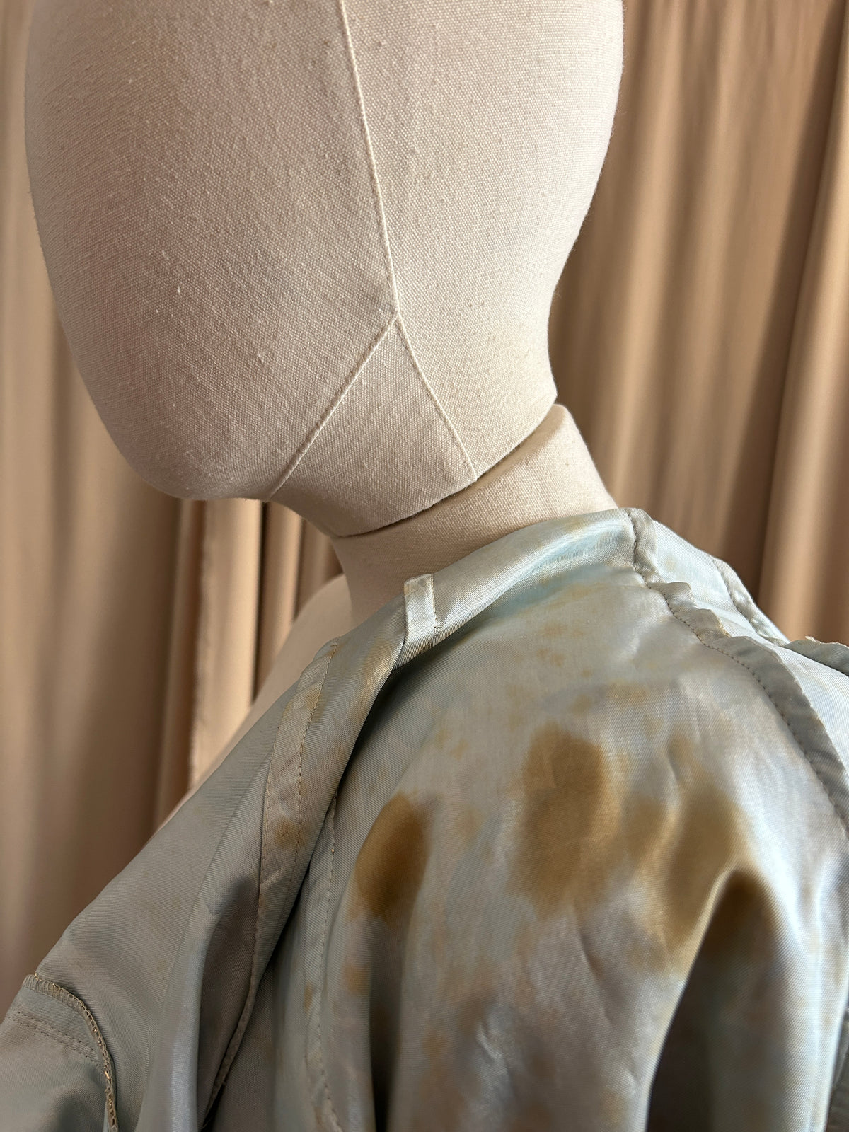 Seafoam Lurex Gown