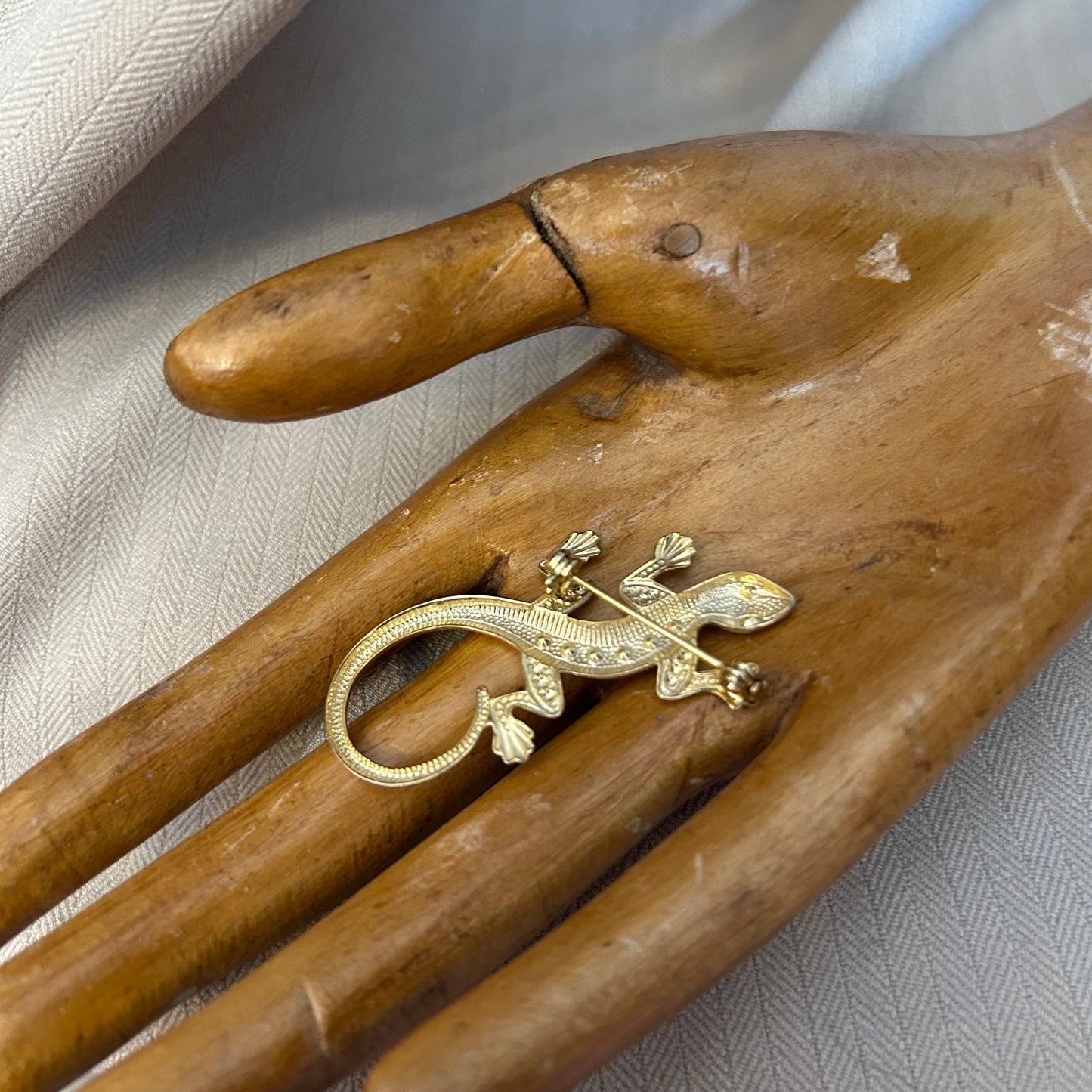 Lizard Brooch