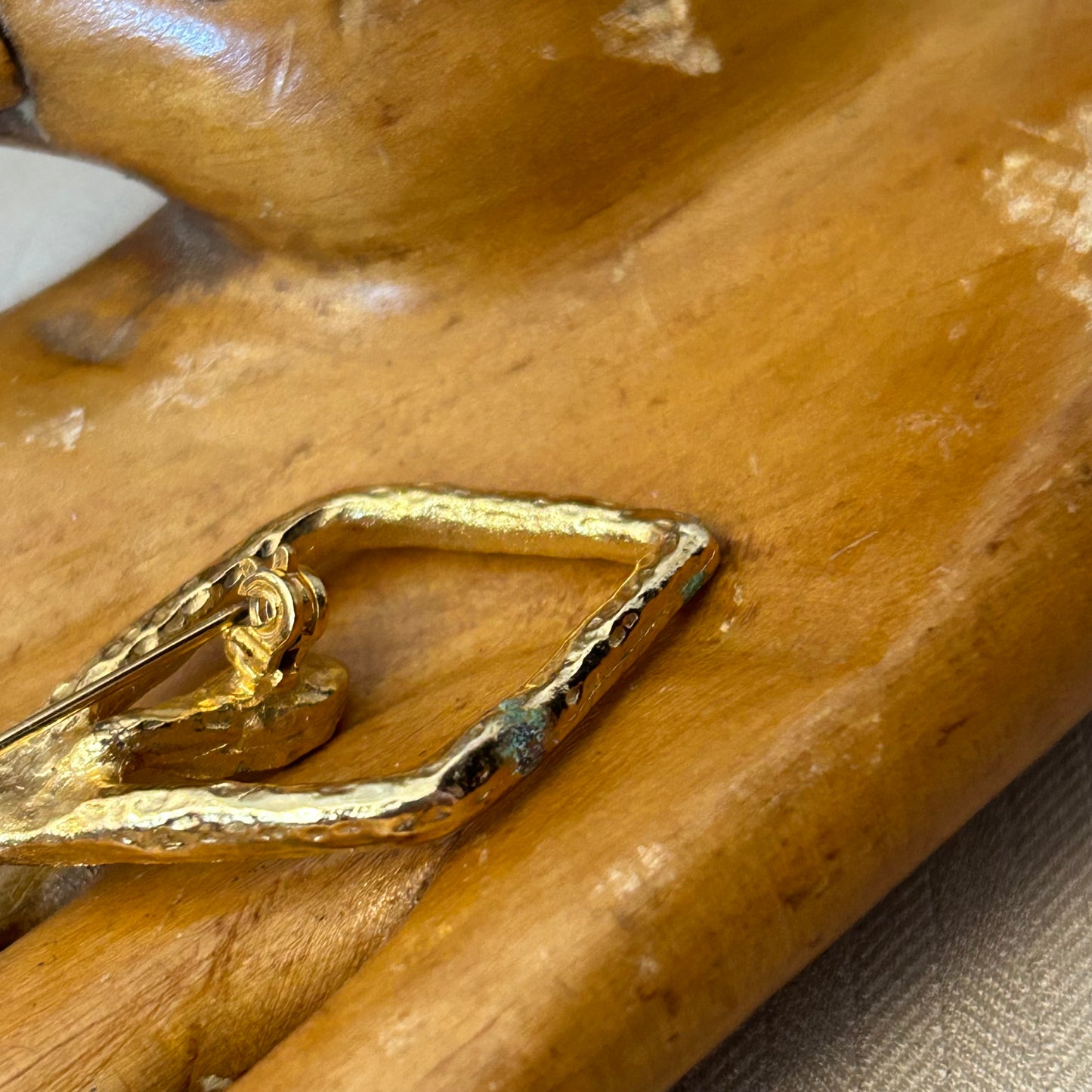Modernist Human Brooch