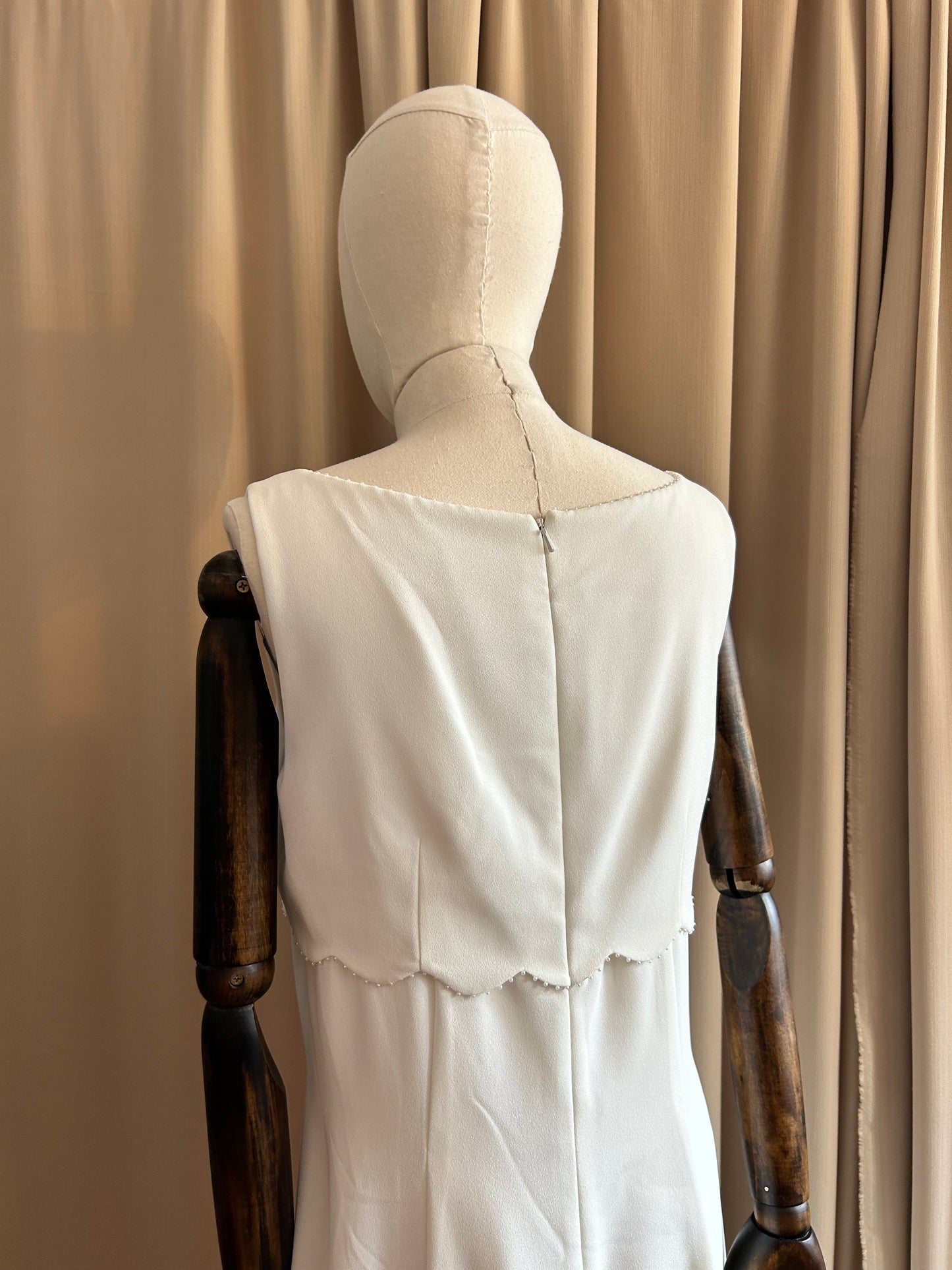 Scalloped Pearl Dress and Blazer