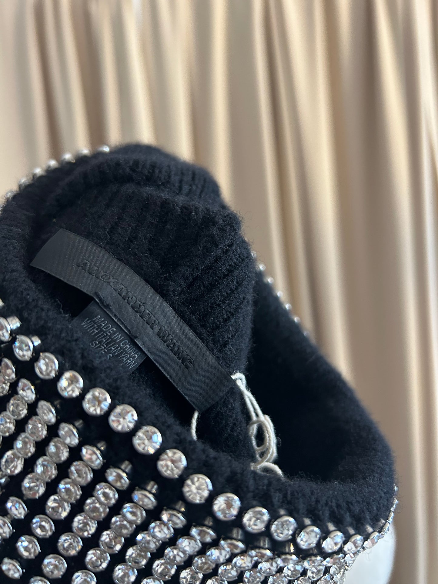 Alexander Wang Rhinestone Rollneck