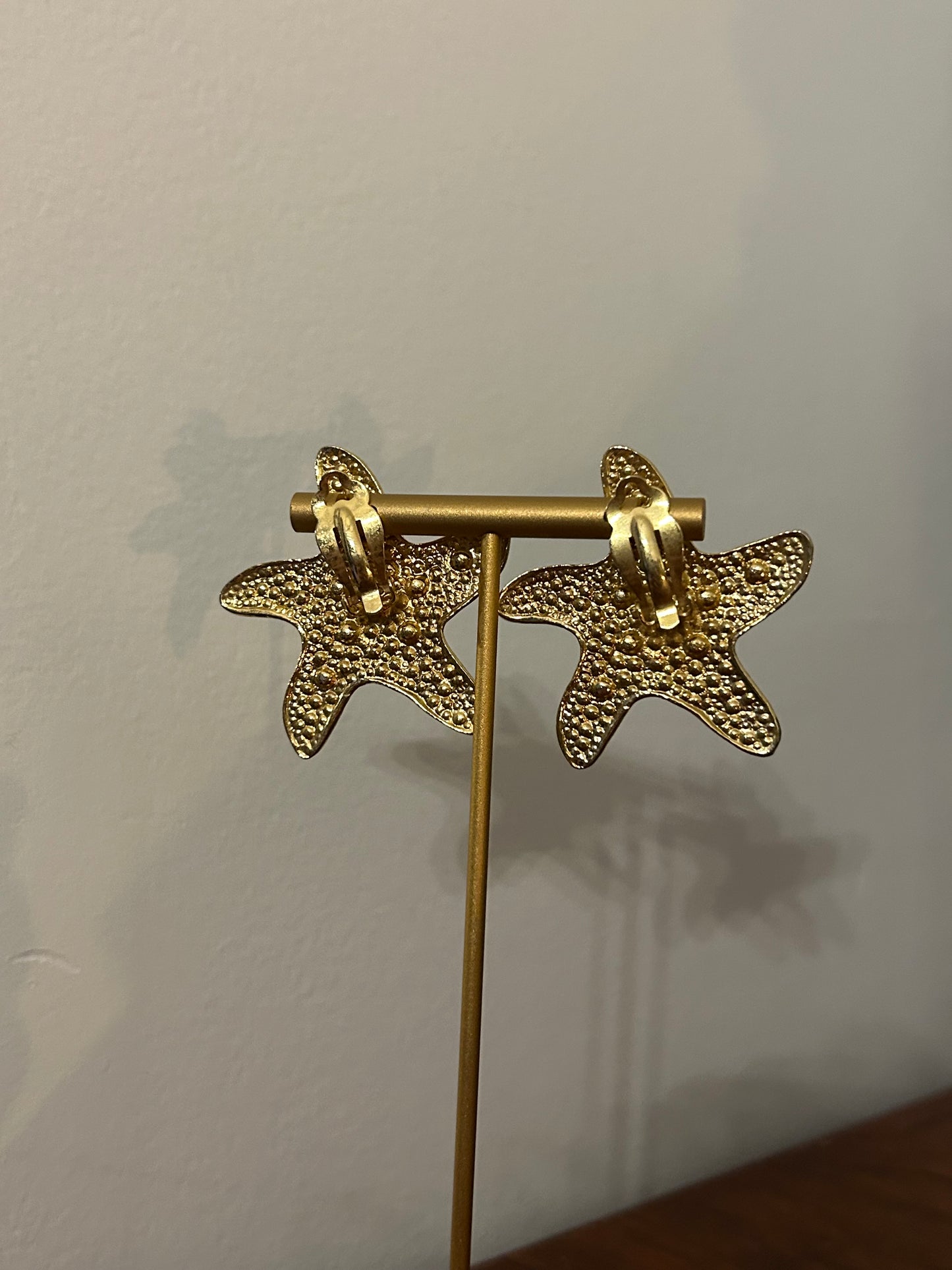Starfish Clip On Earrings