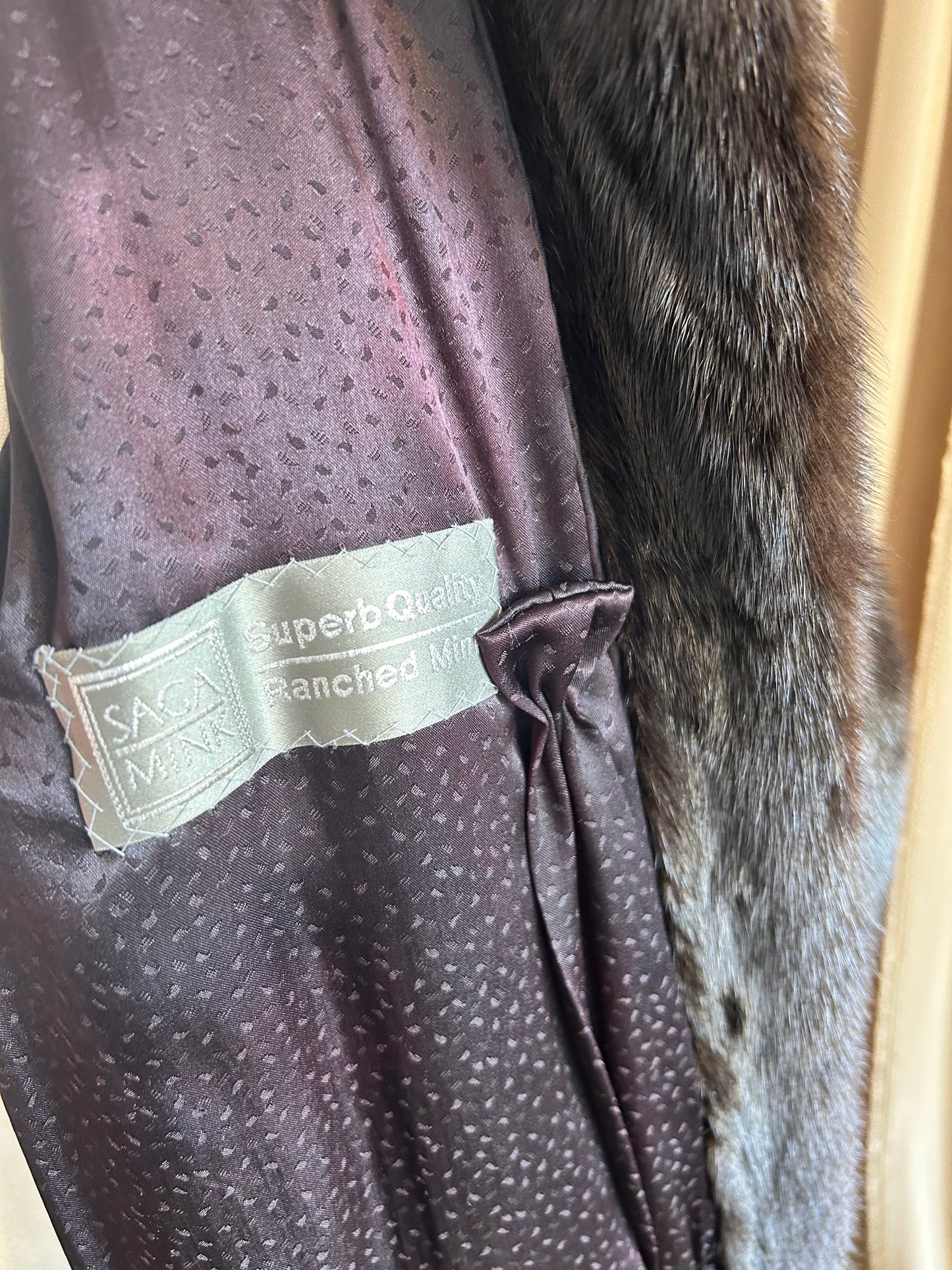 Saga Floor Length Mink
