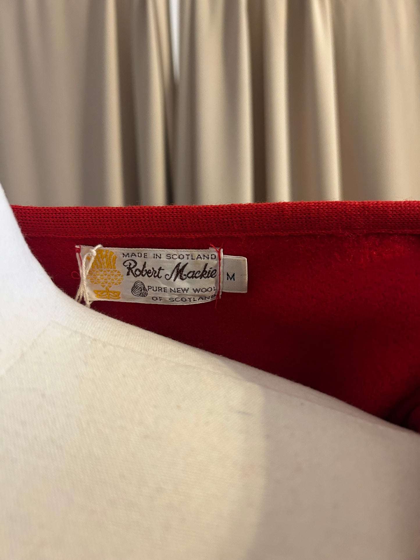 Scottish Red Cardigan