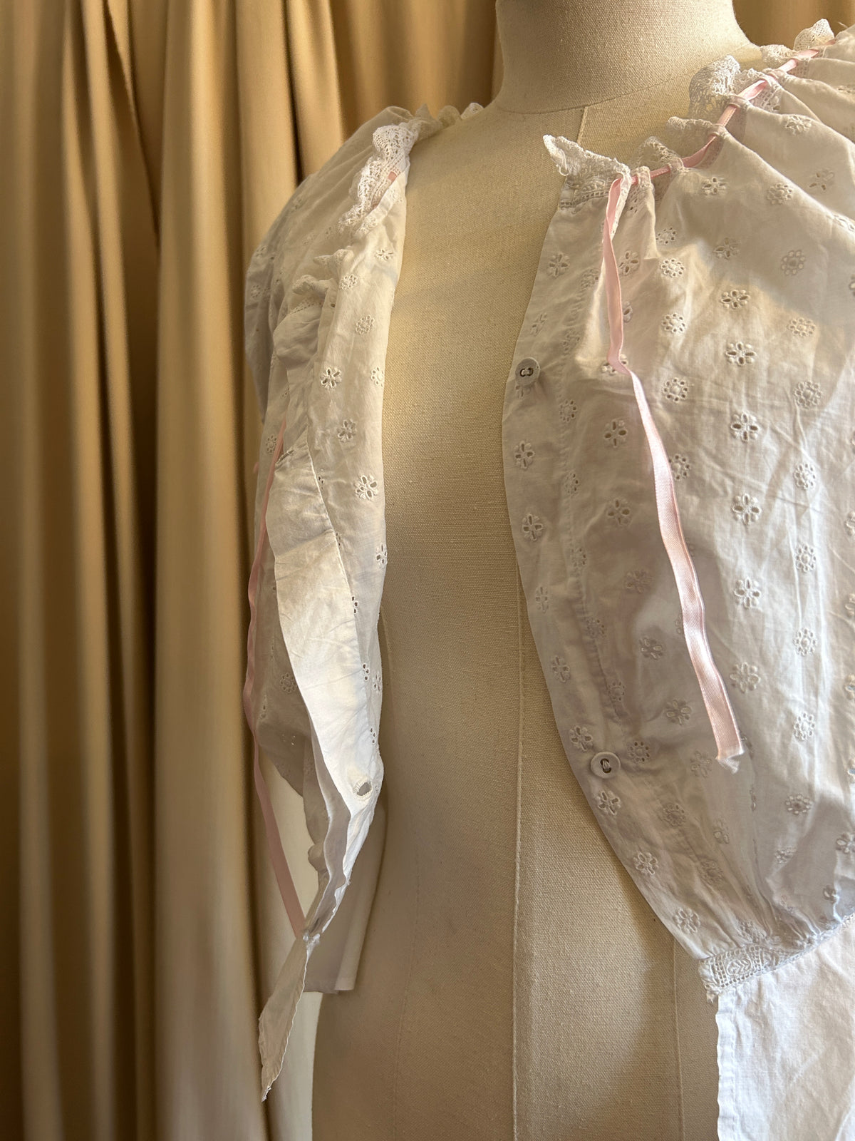Antique White Blouse