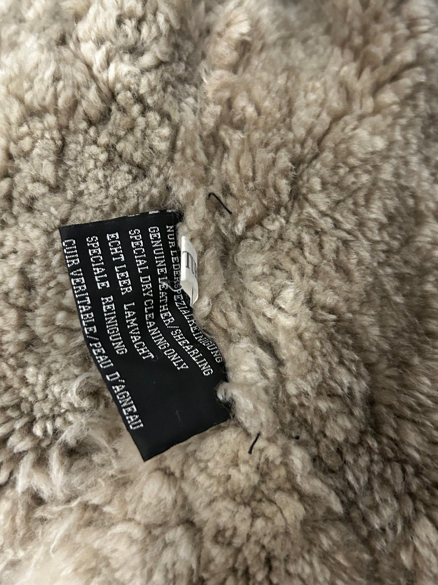 Black Sheepskin Jacket