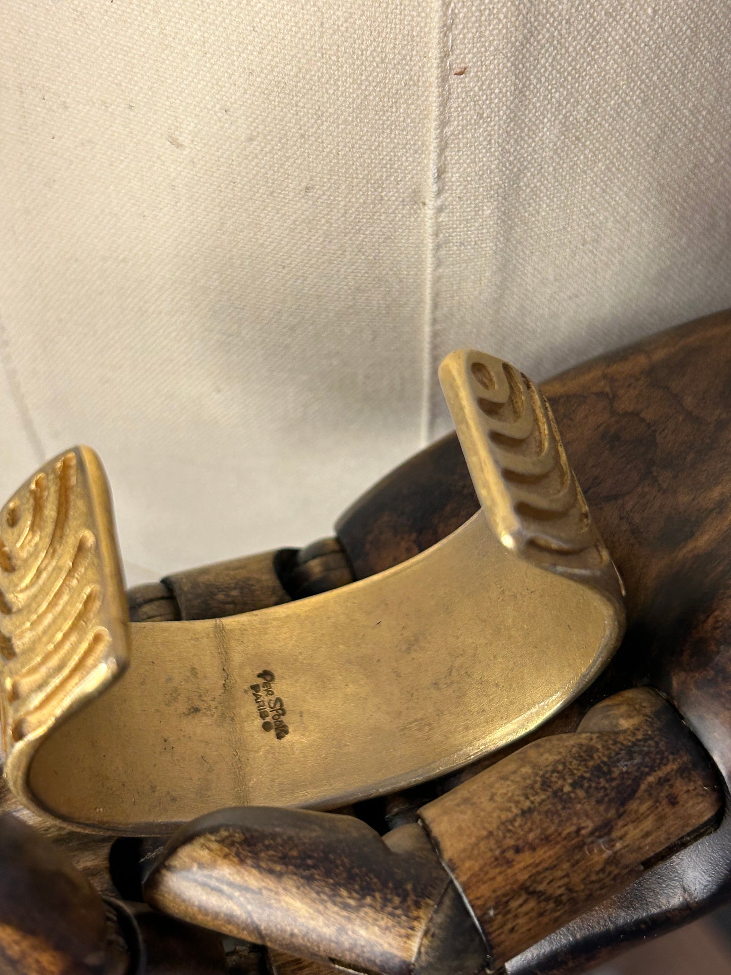 Per Spook Gold Bangle