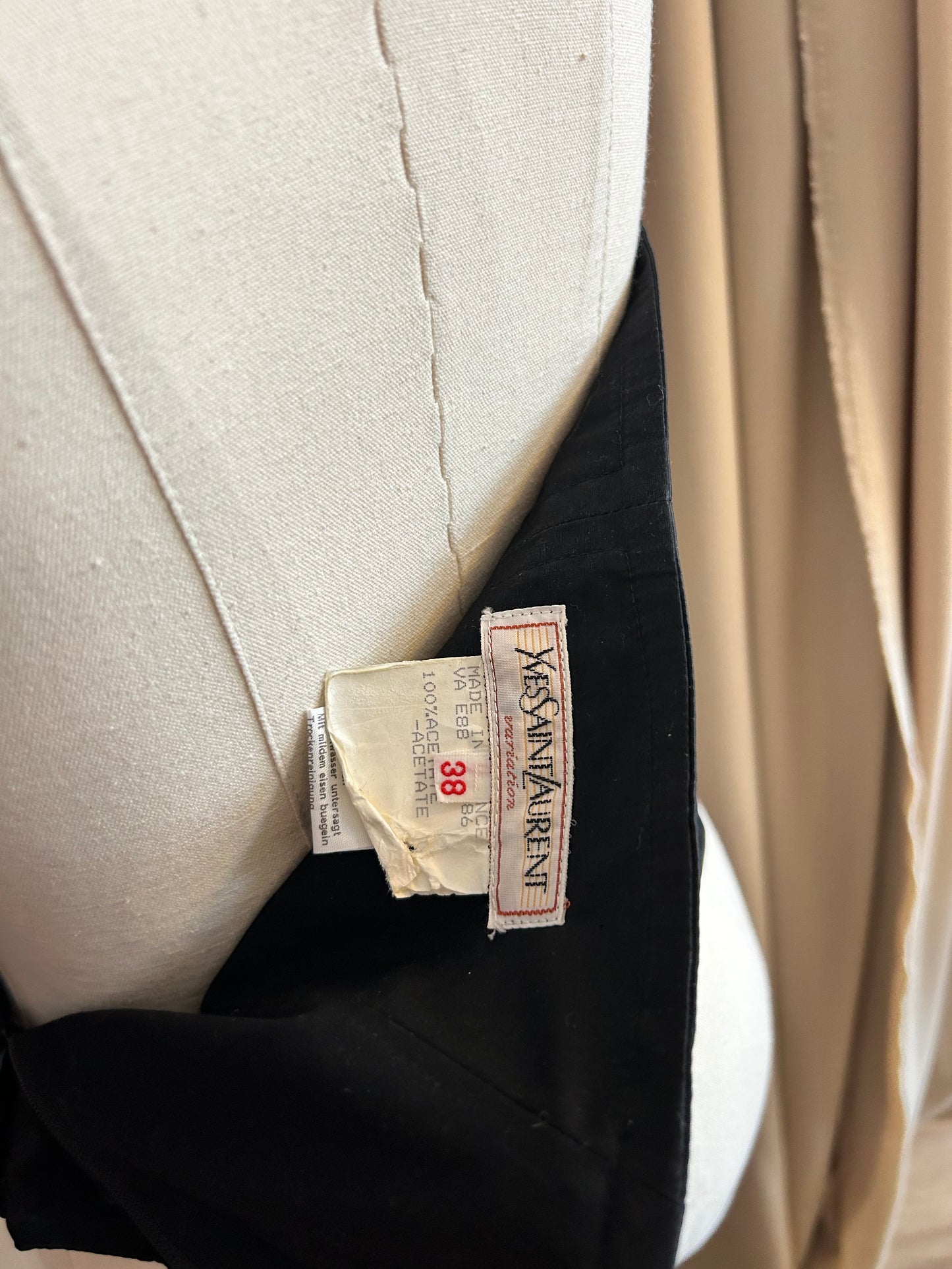 YSL Satin Corset
