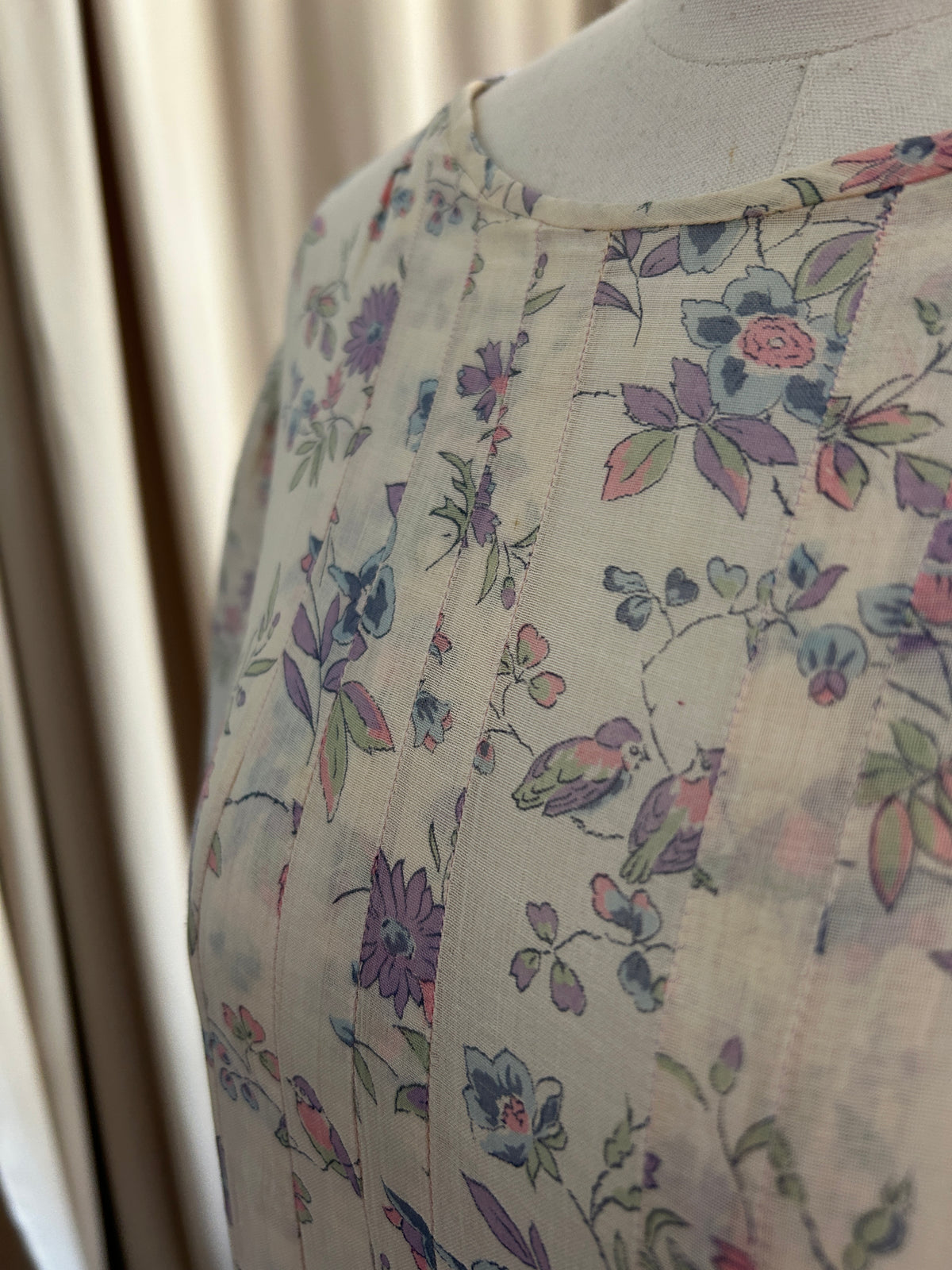 Antique Floral Dress