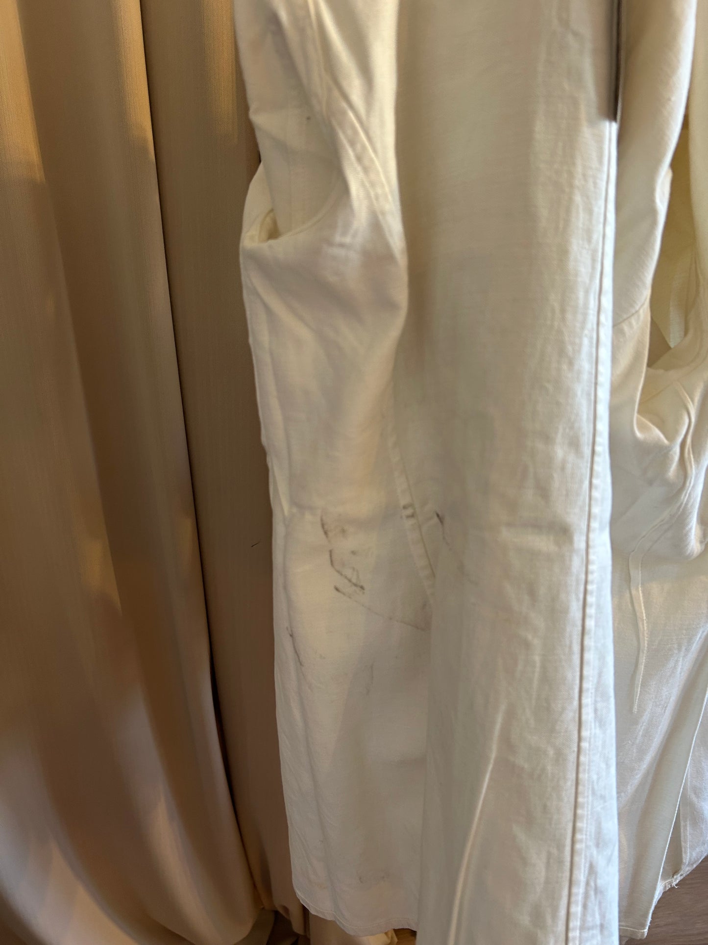 CC41 White Workwear Jacket