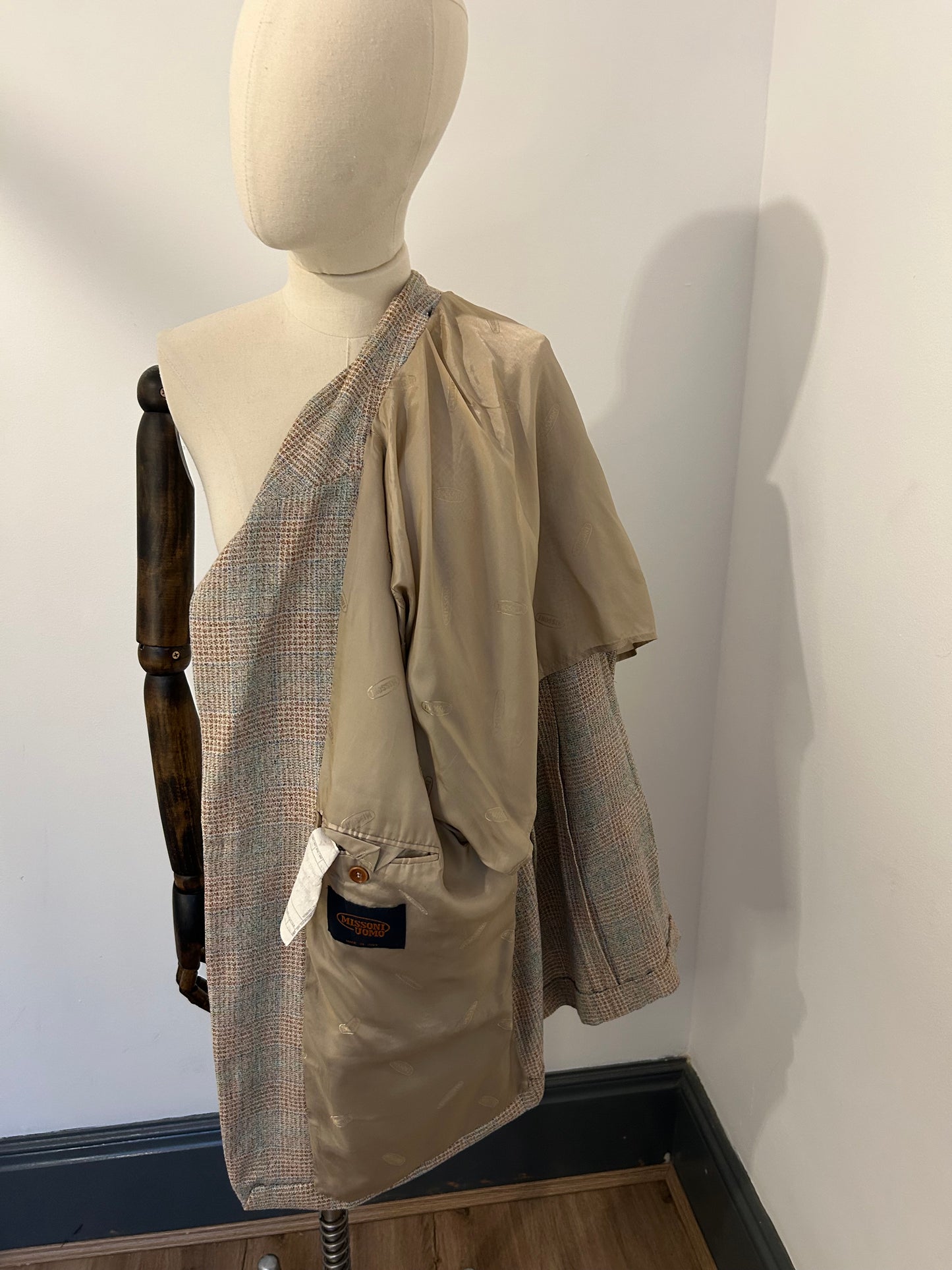 Missoni Beige Check Blazer