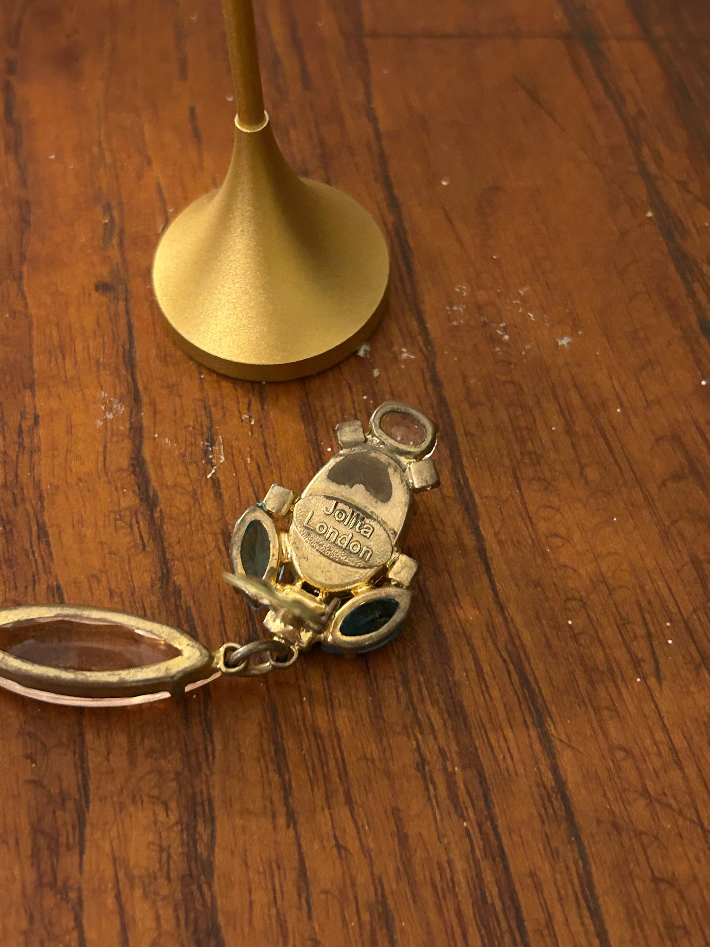 Long Beaded Clip On Earrings