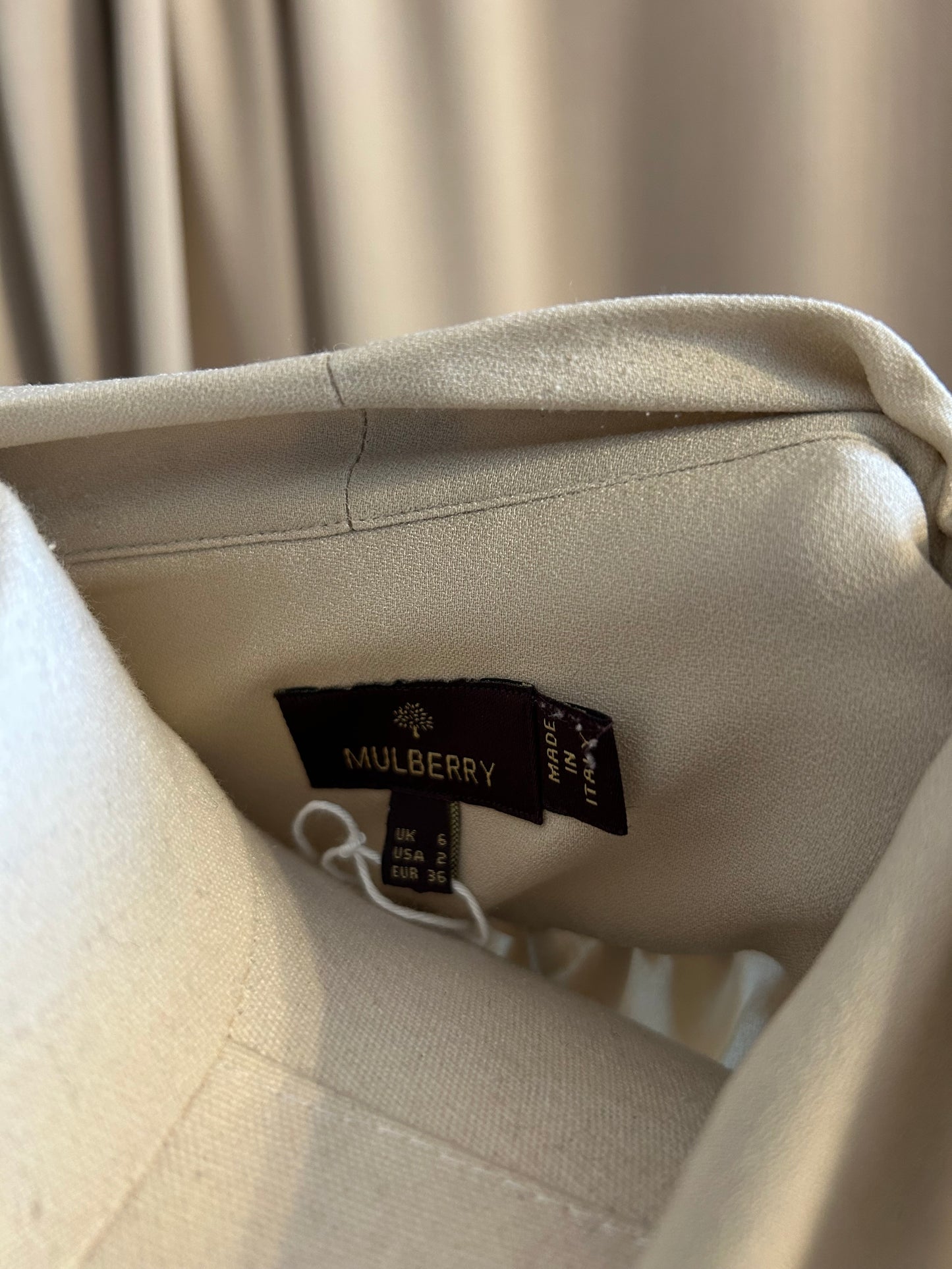 Beige Mulberry Blouse