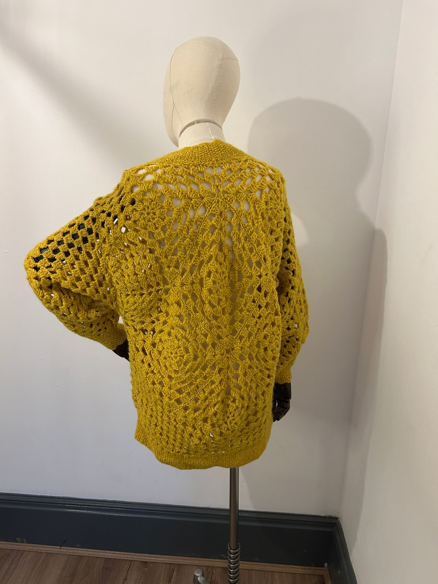 Golden Mustard Cardigan