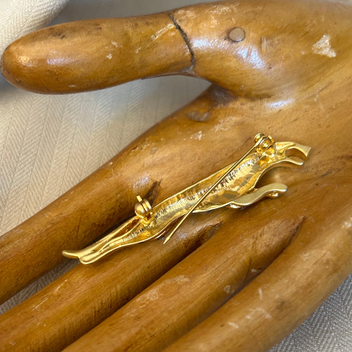 Jaguar Brooch
