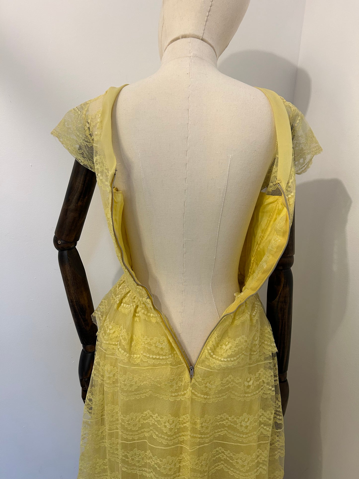 Yellow Lace Dress