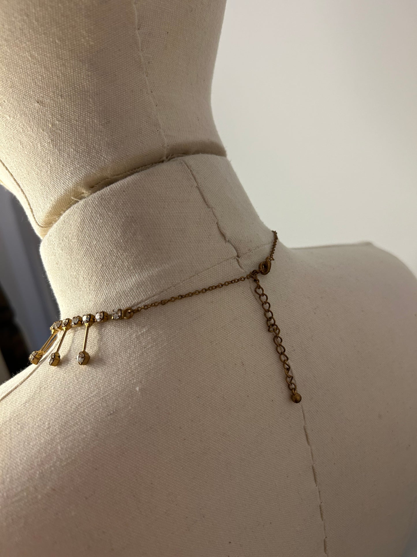 Diamonte Spike Necklace