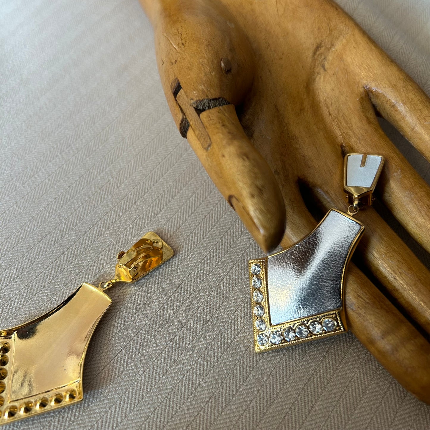 Silver Door Knocker Clip On