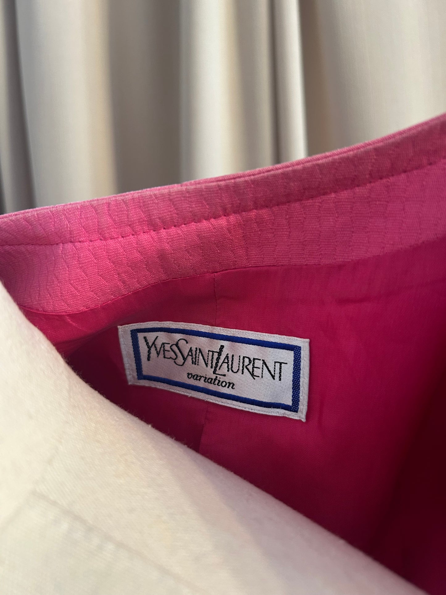 YSL Pink Blazer