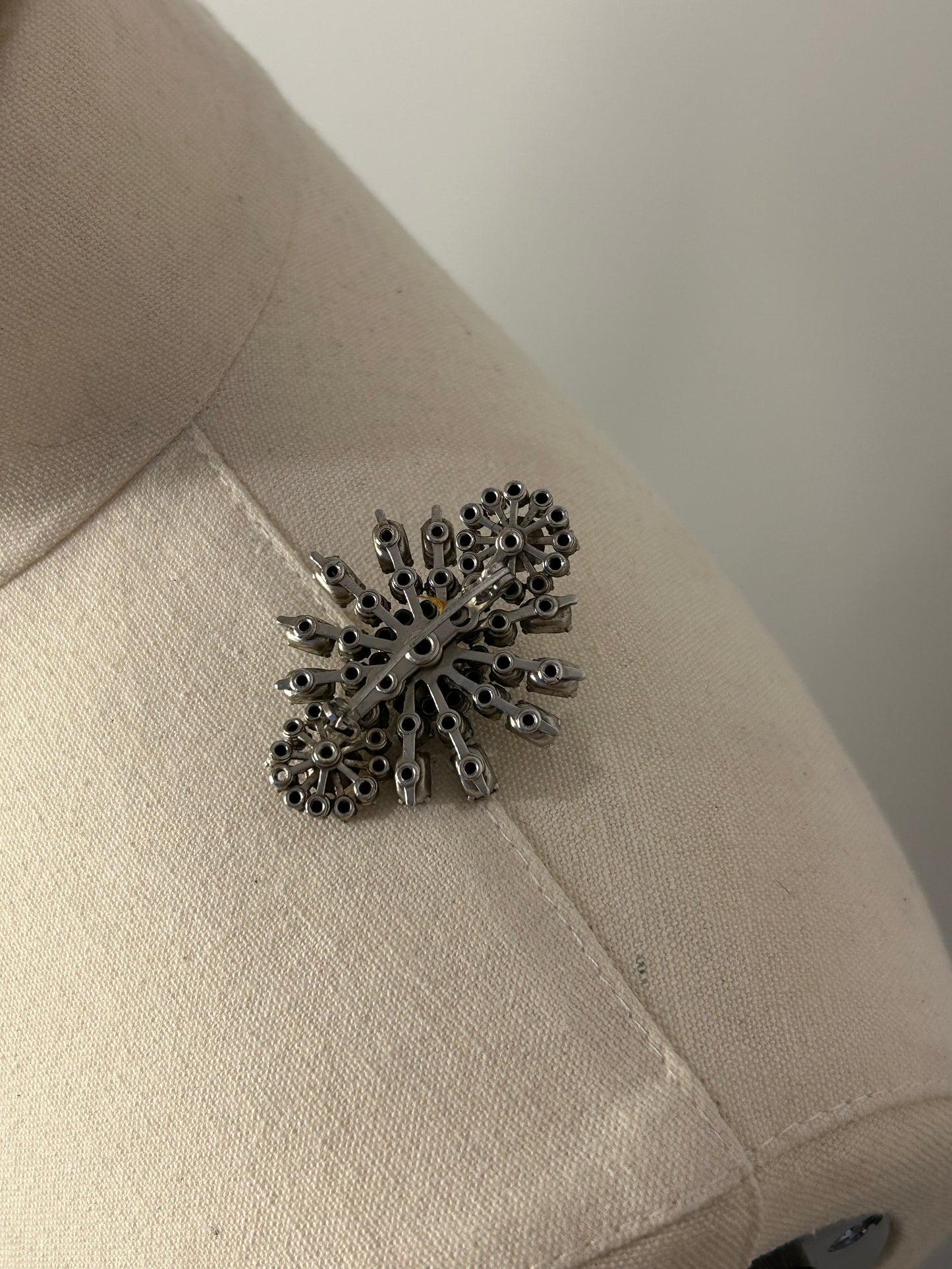 Diamanté Burst Brooch