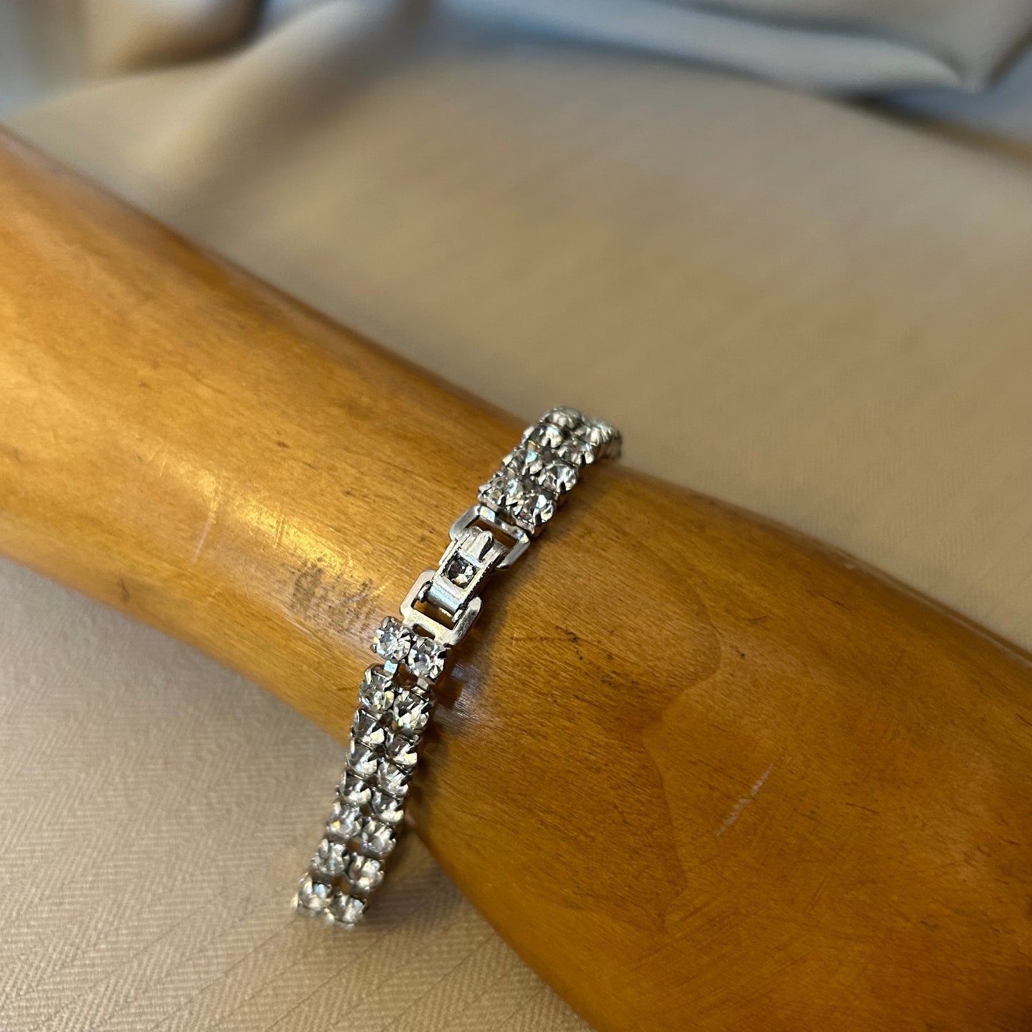 Simple Rhinestone Bracelet