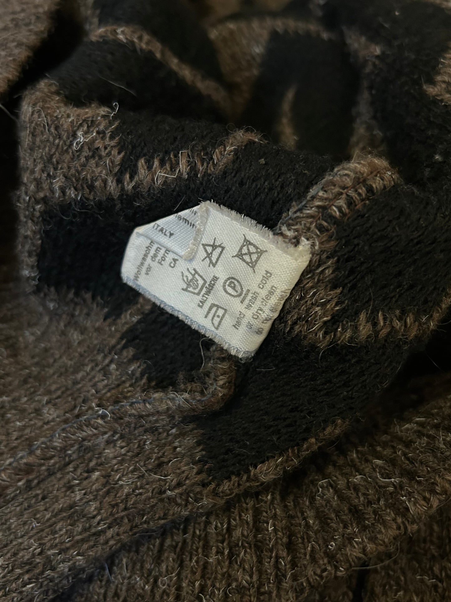 Chocolate Brown Knit Jumper