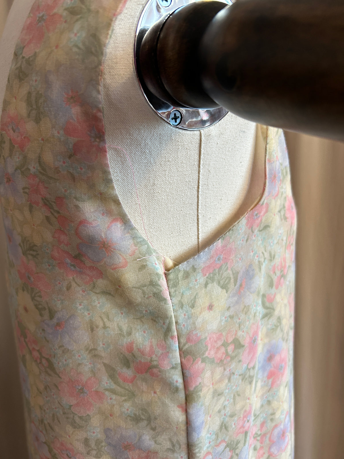 Floral Drop Waist Dress
