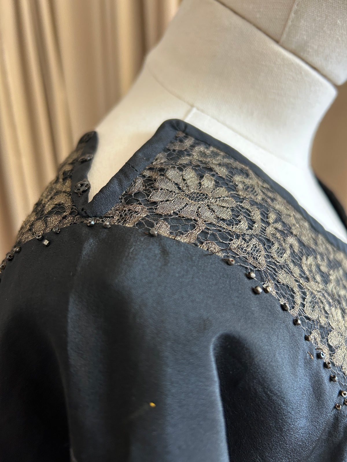 20s Lamé Tabard Top