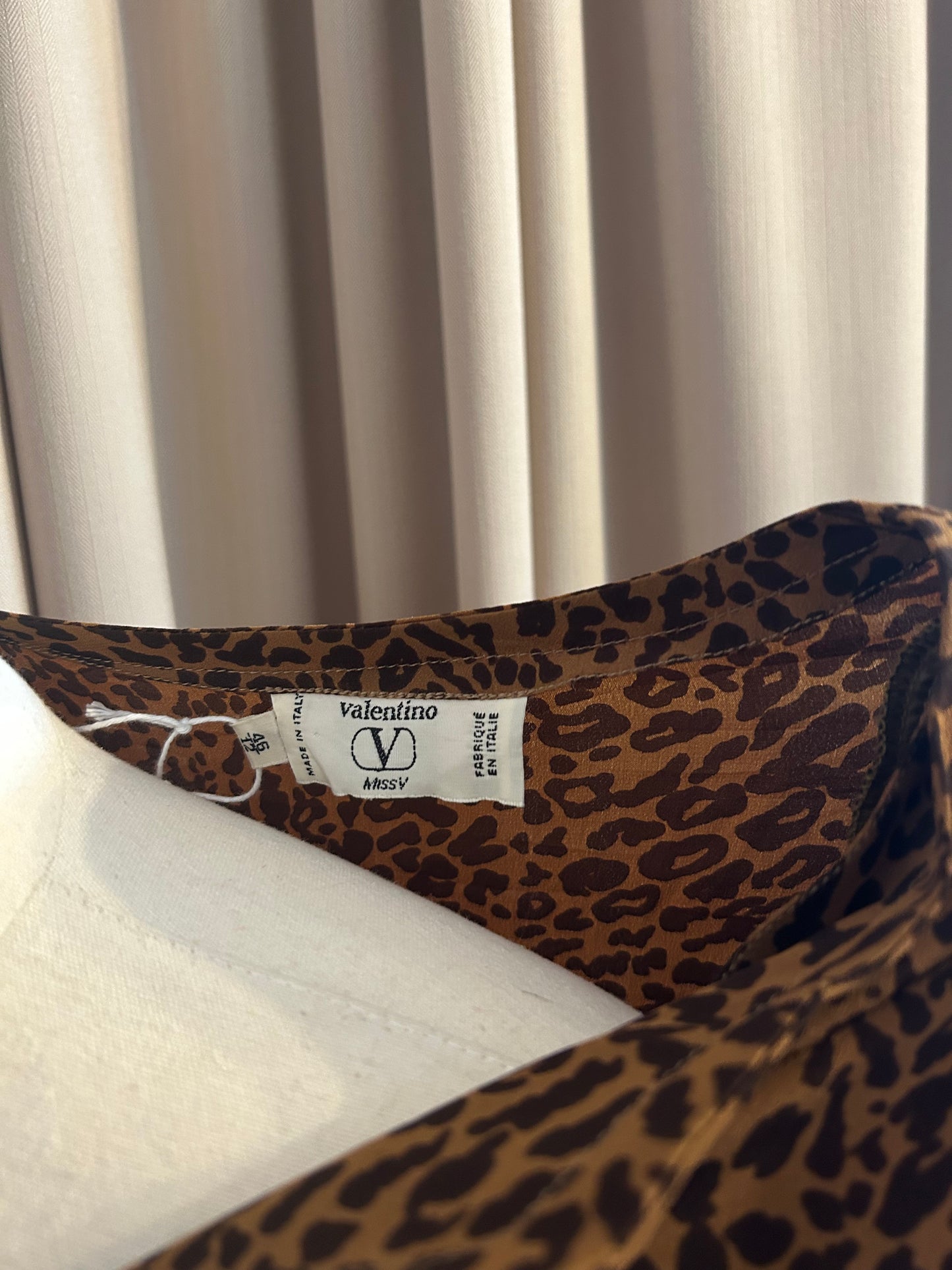 Leopard Valentino Blouse
