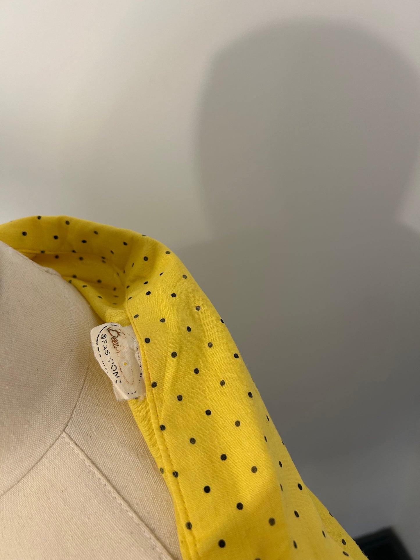 Yellow Polka Dot Blouse