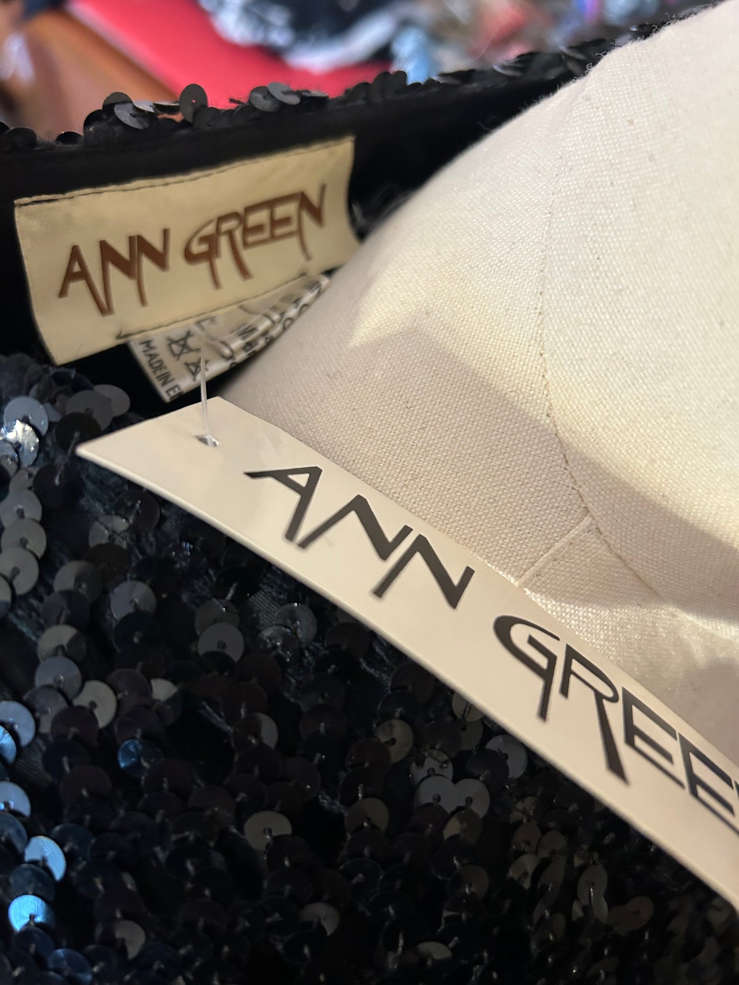 Ann Green Sequin Cardigan