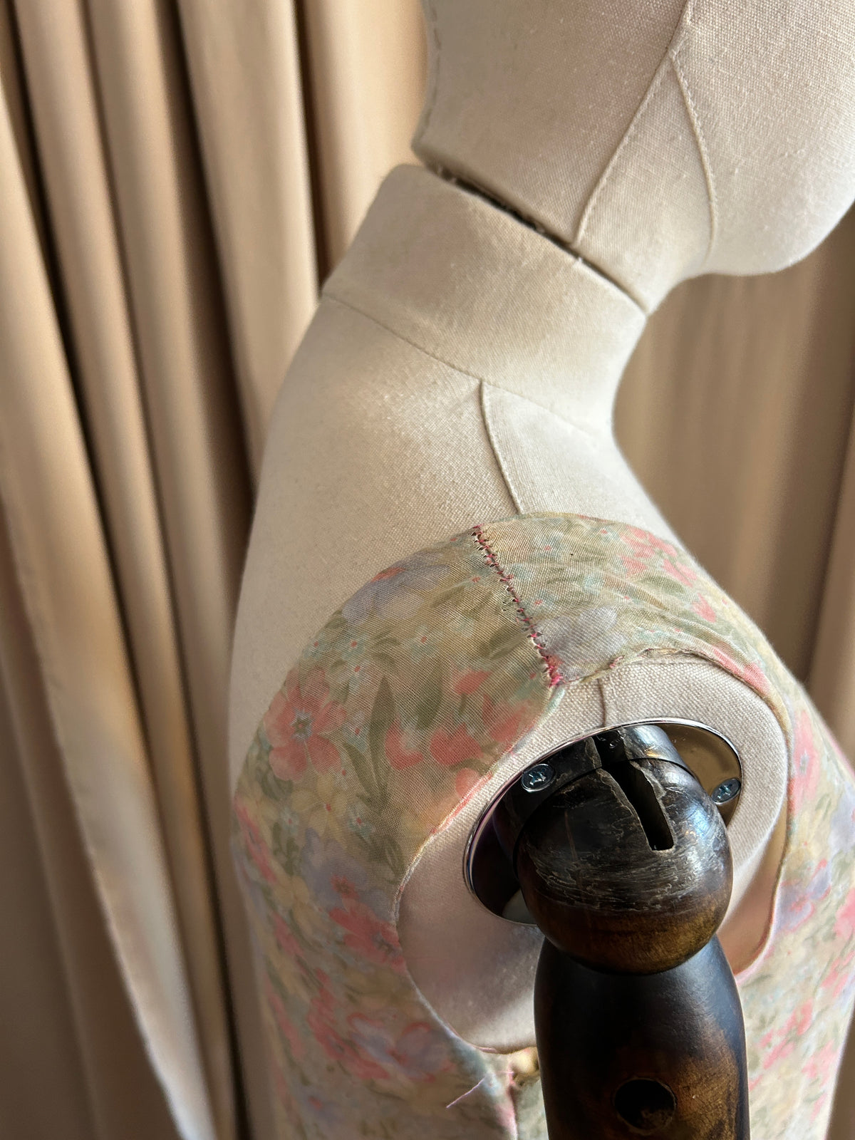 Floral Drop Waist Dress