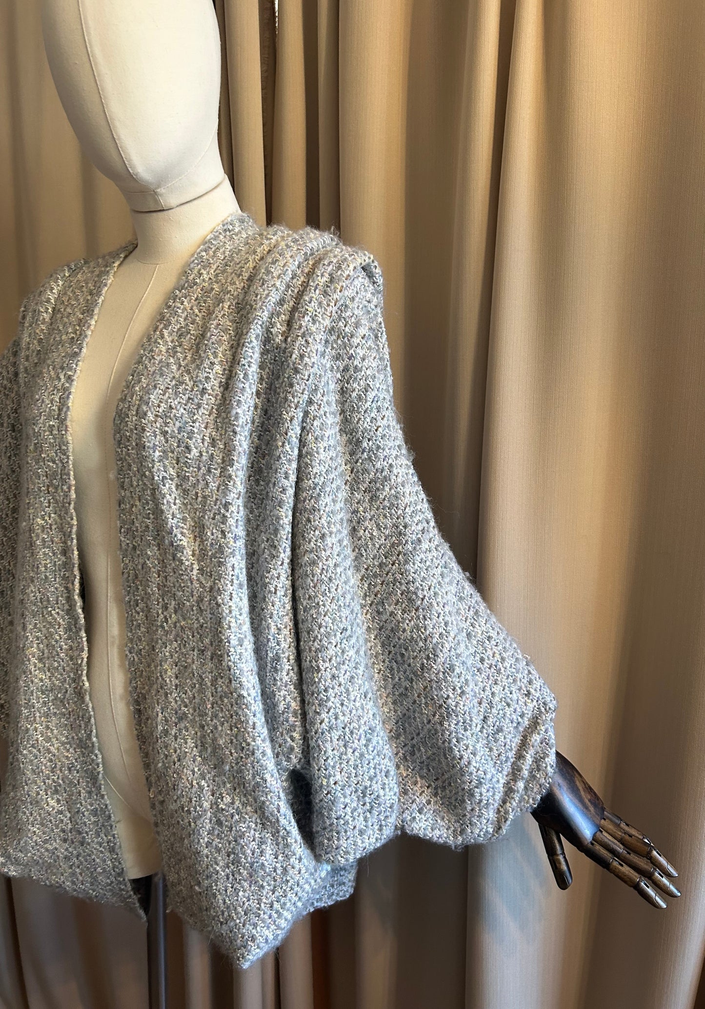 Knitted Cocoon Cardigan