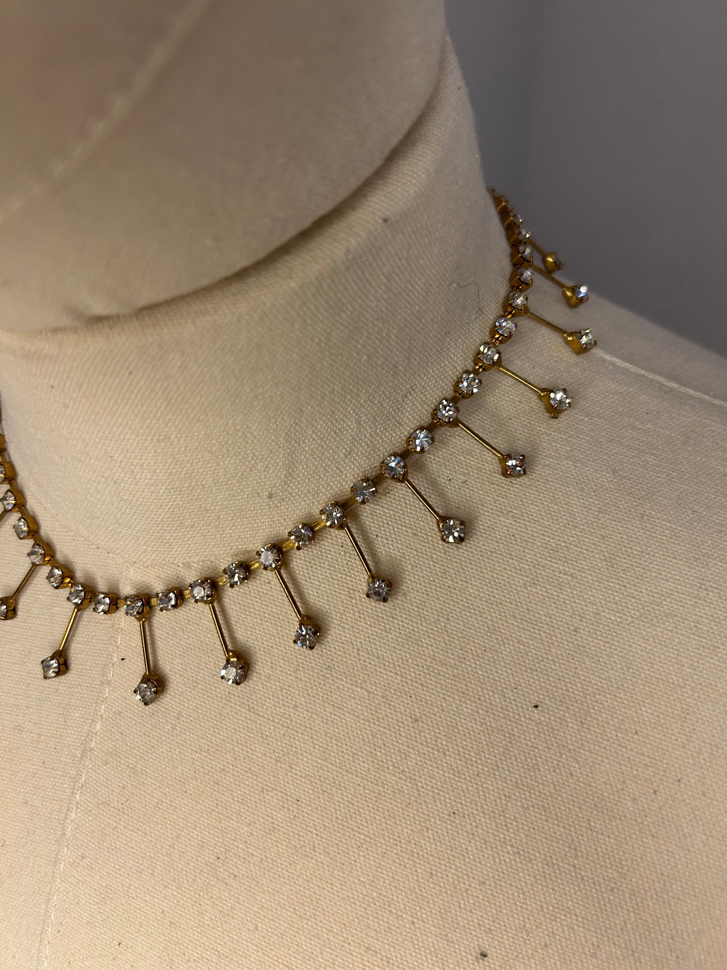 Diamonte Spike Necklace