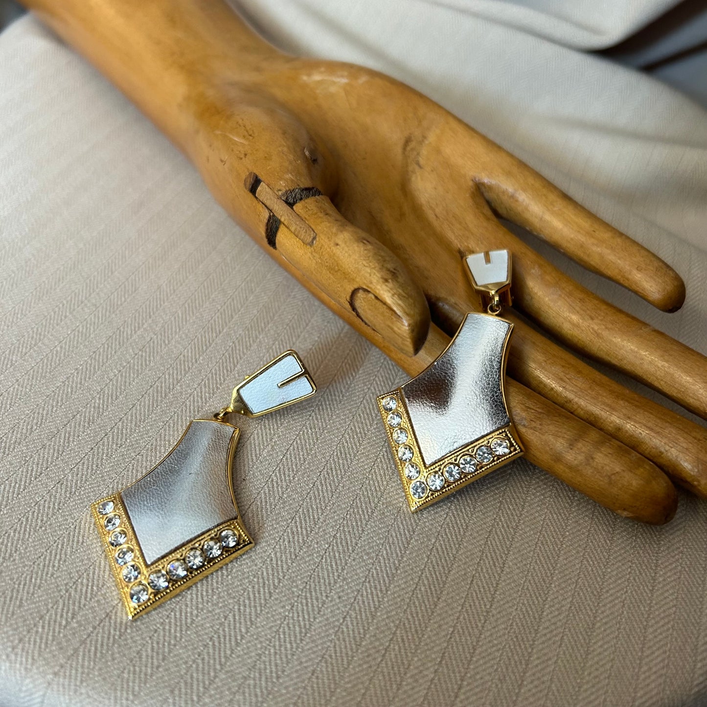 Silver Door Knocker Clip On
