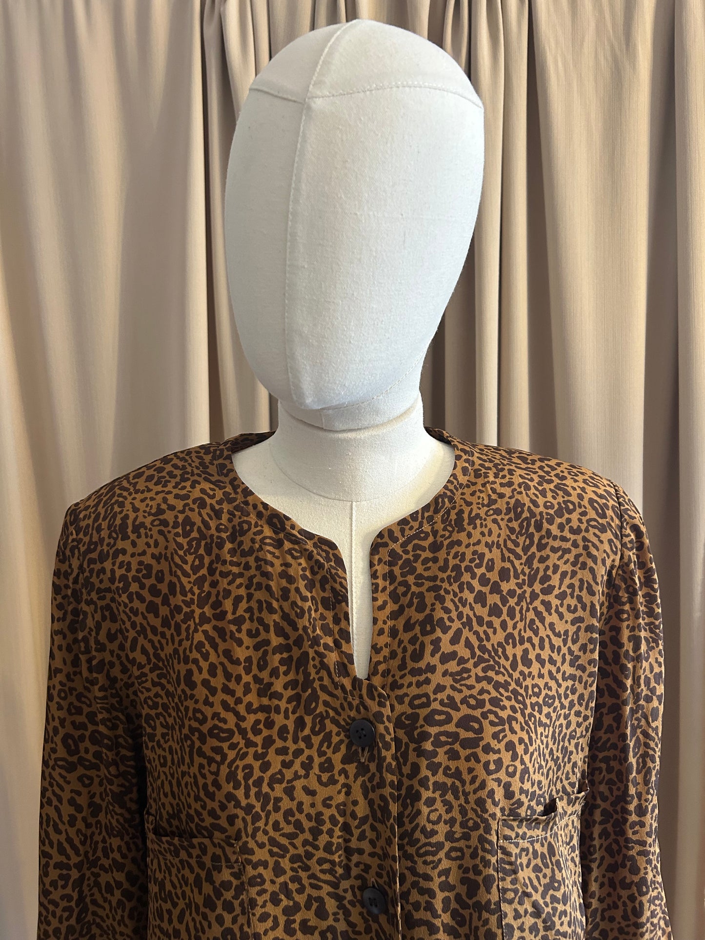 Leopard Valentino Blouse