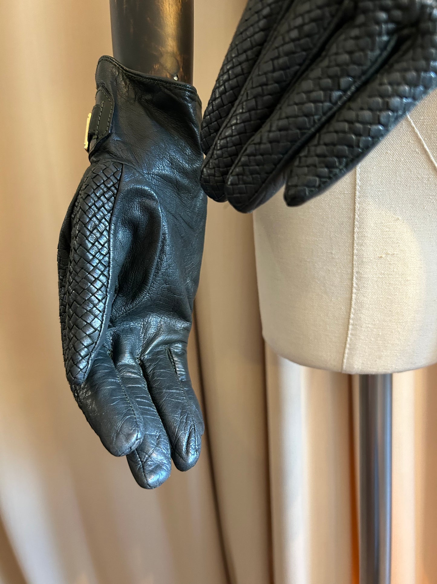 Burberry Leather Gloves