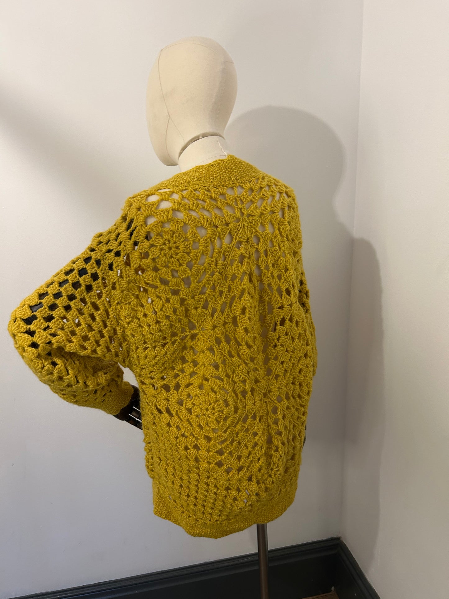 Golden Mustard Cardigan