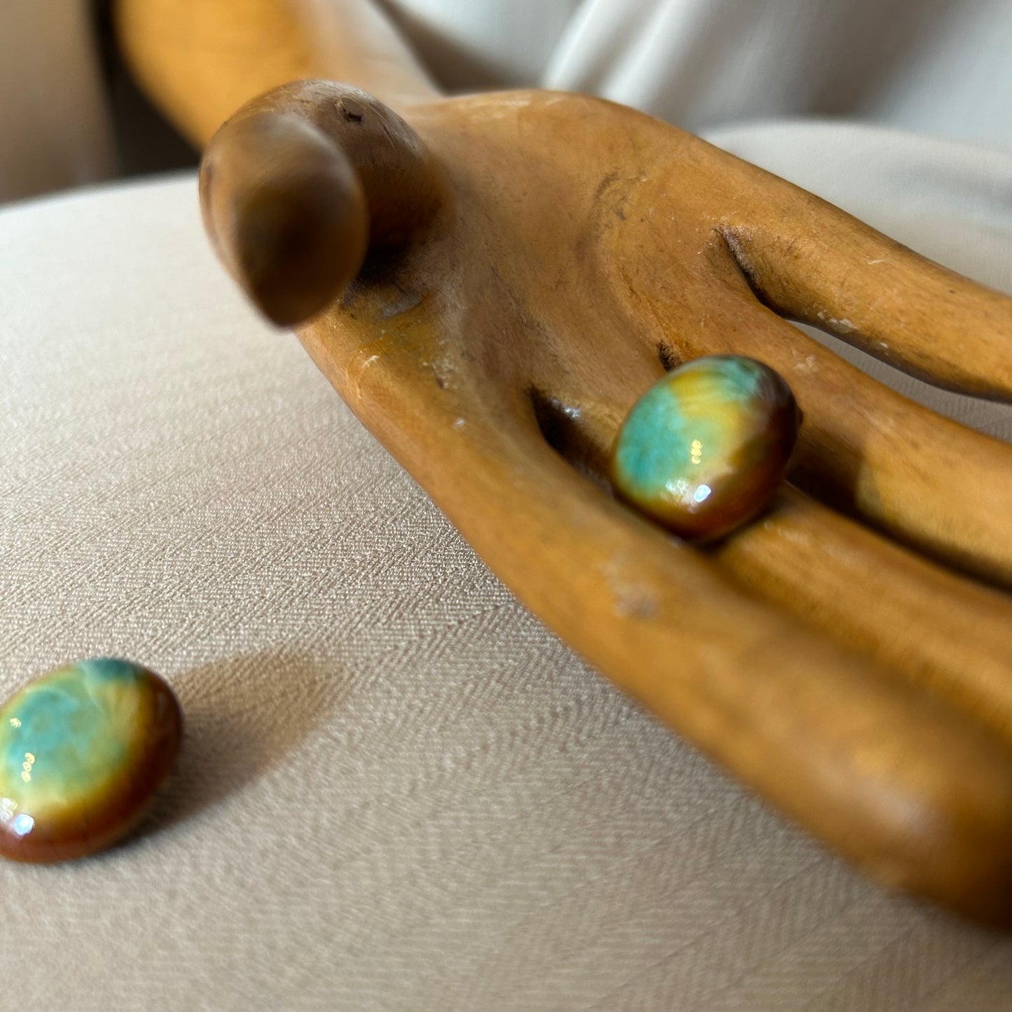 Multicolour Ceramic Clip Ons