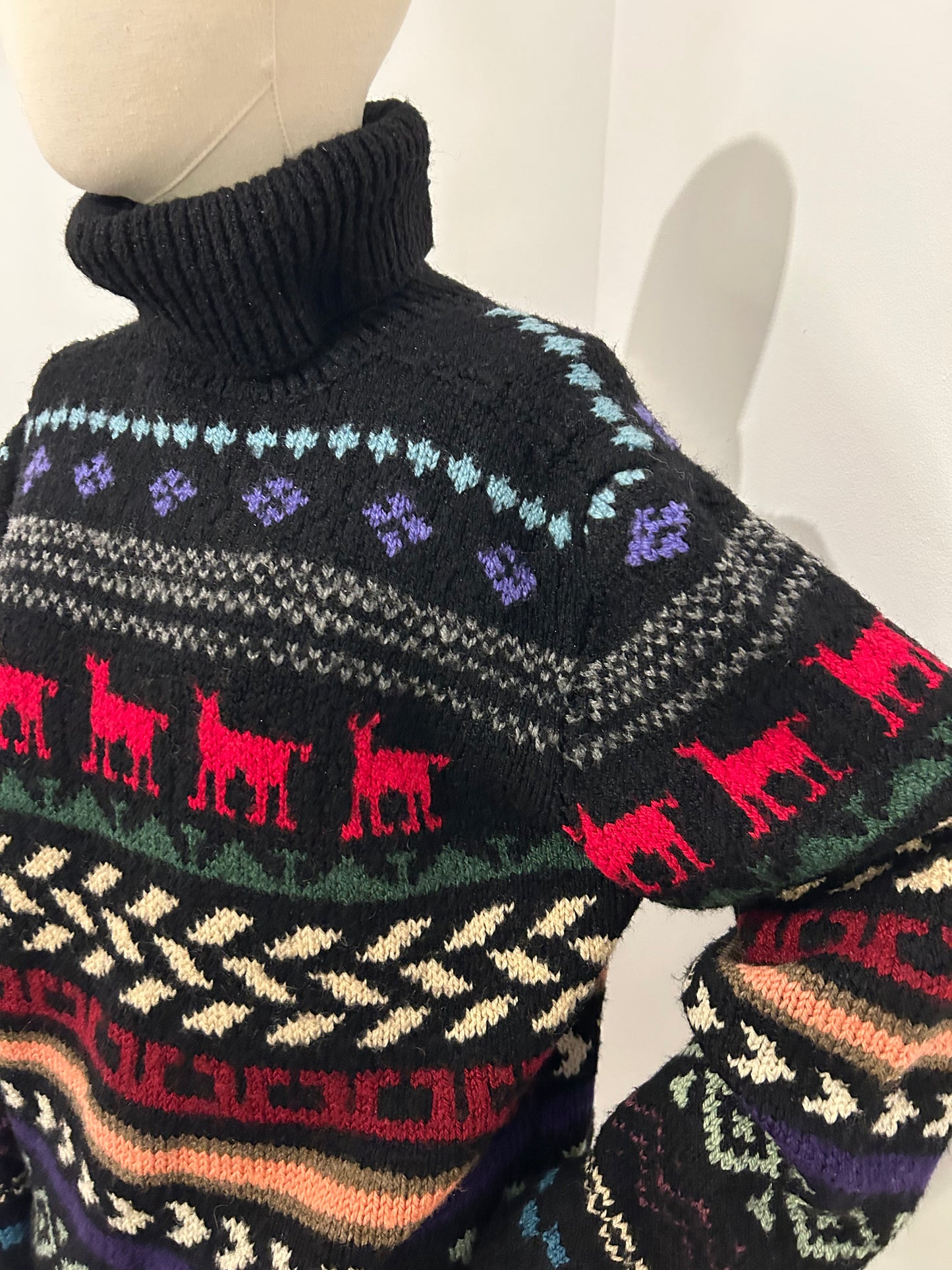 Llama Knitted jumper
