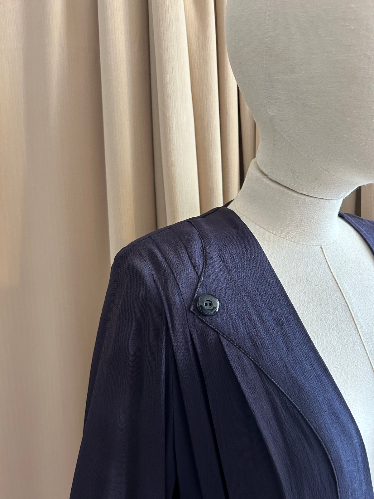 Midnight Crepe Jacket