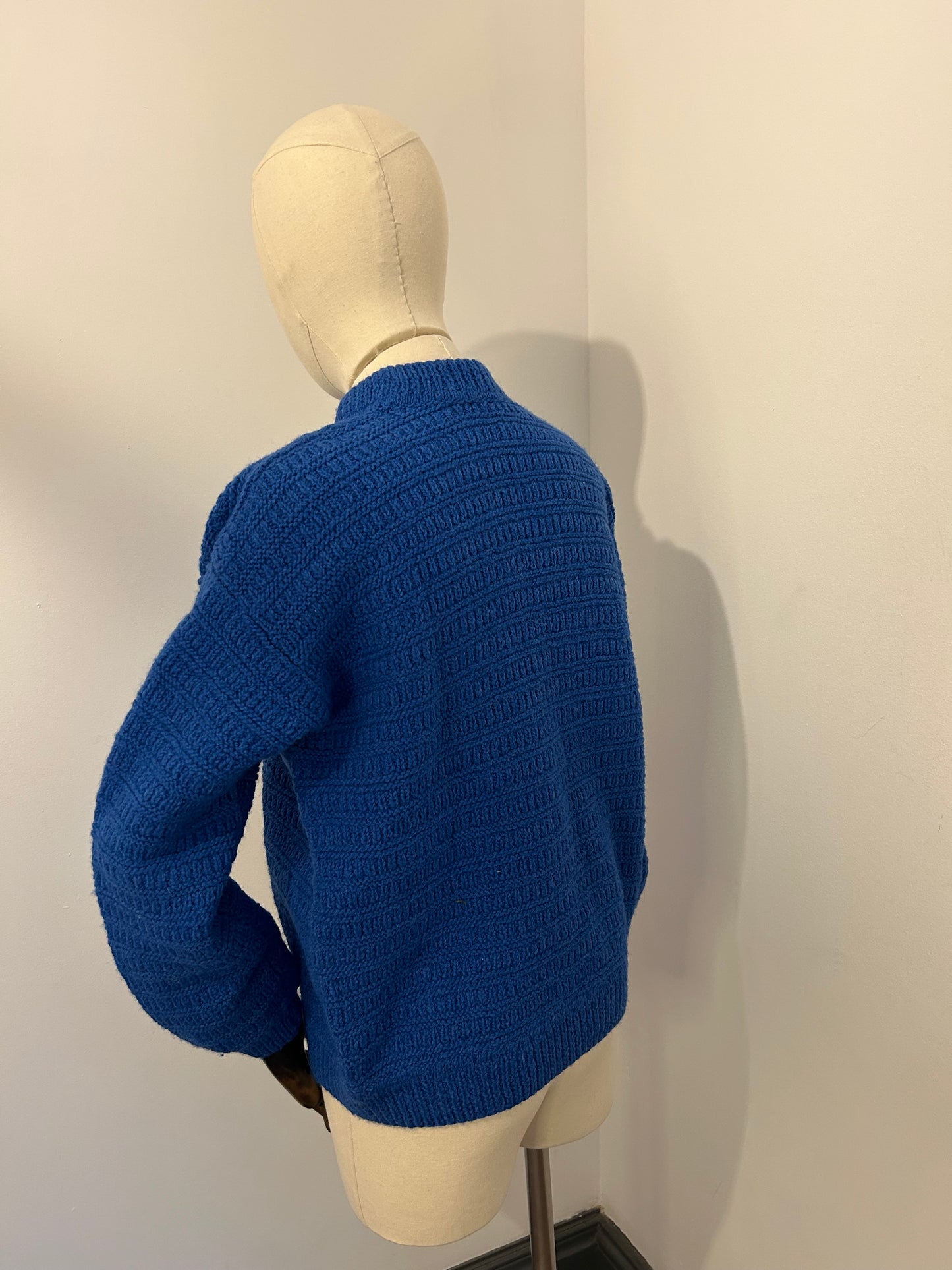 Electric Blue Knitted Jumper