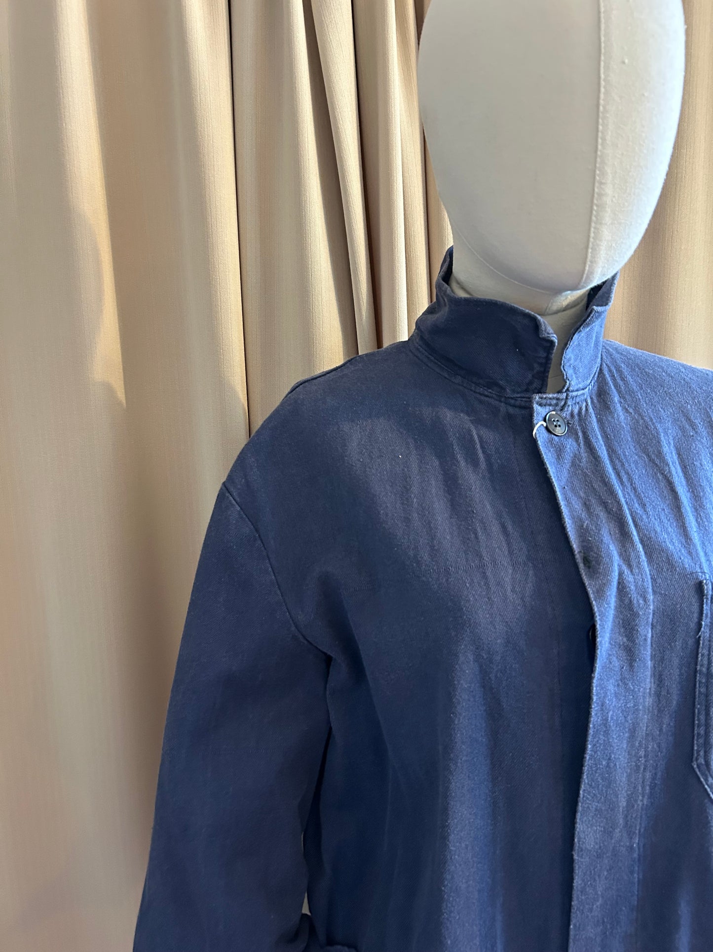 Distressed French Workwear Jacket