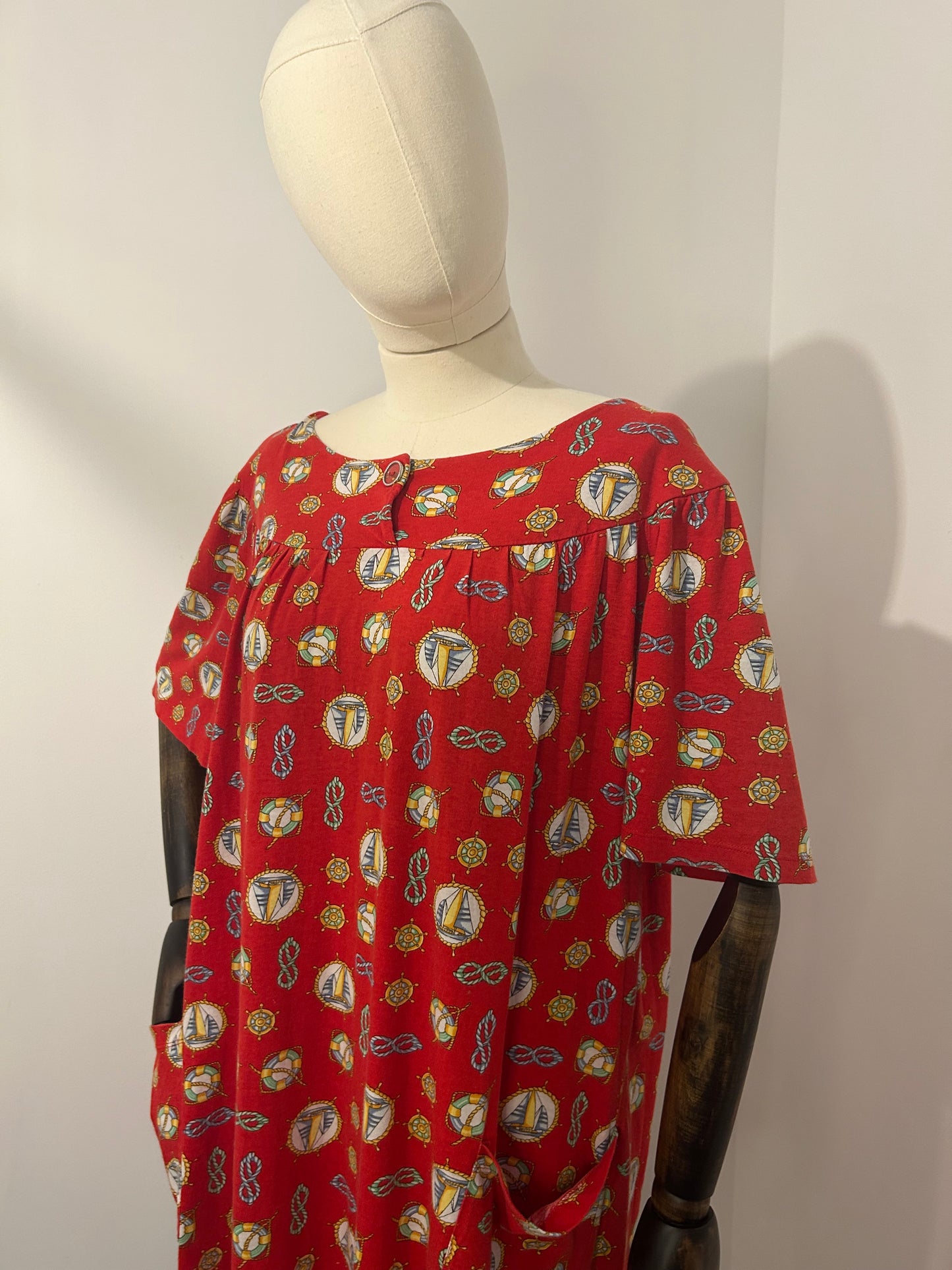 Nautical Smock Dress