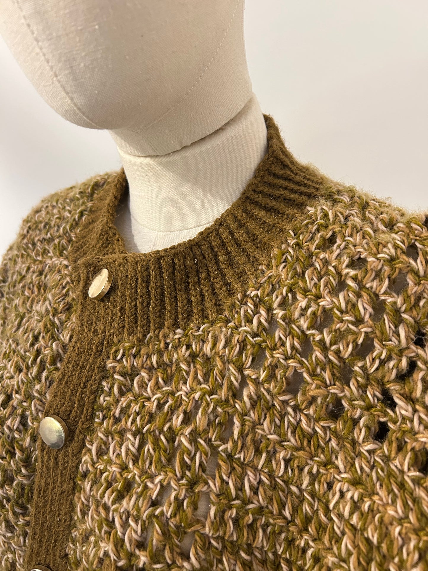 Chunky Brown Cardigan