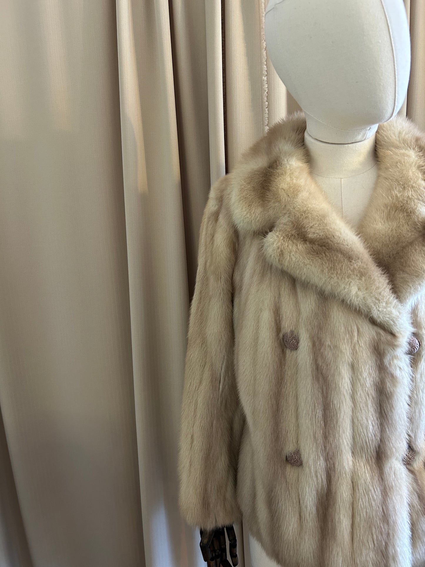 Calman Links Mink Fur Jacket