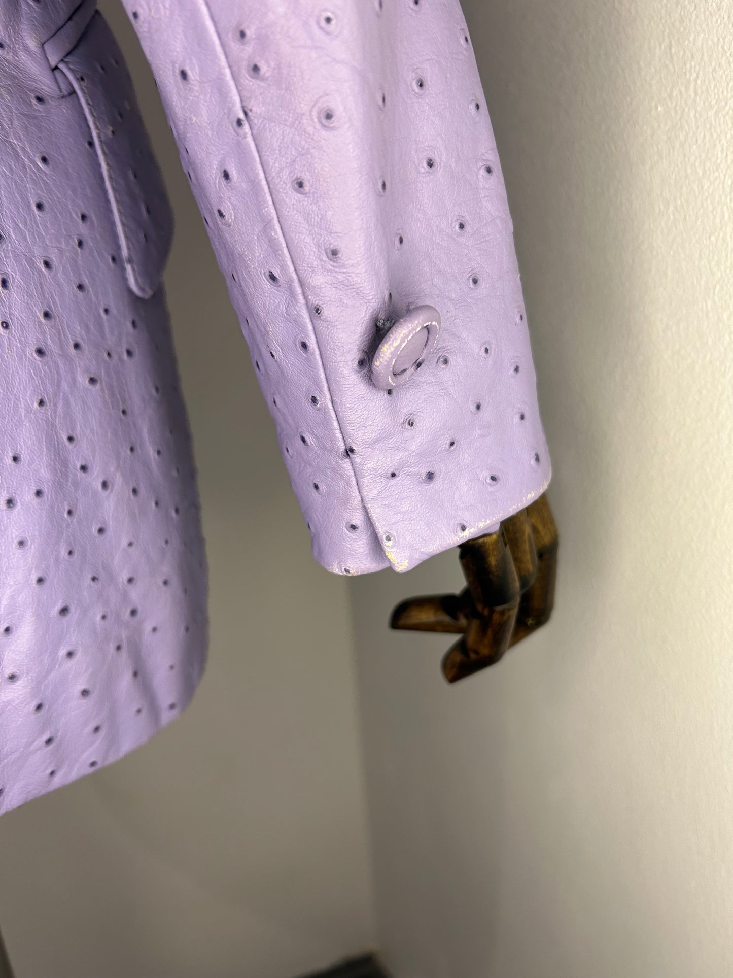 Escada Leather Blazer