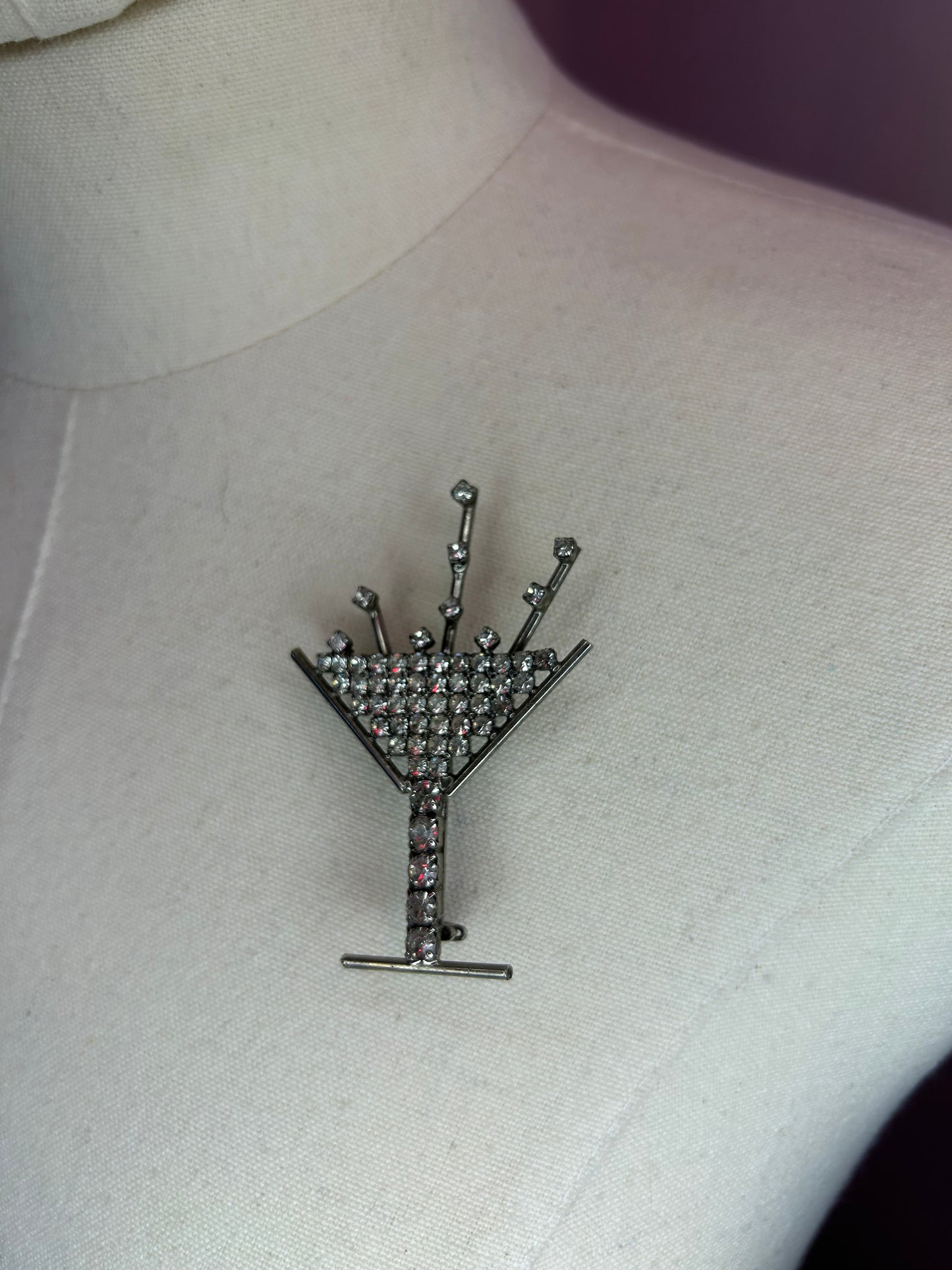 Cocktail Brooch