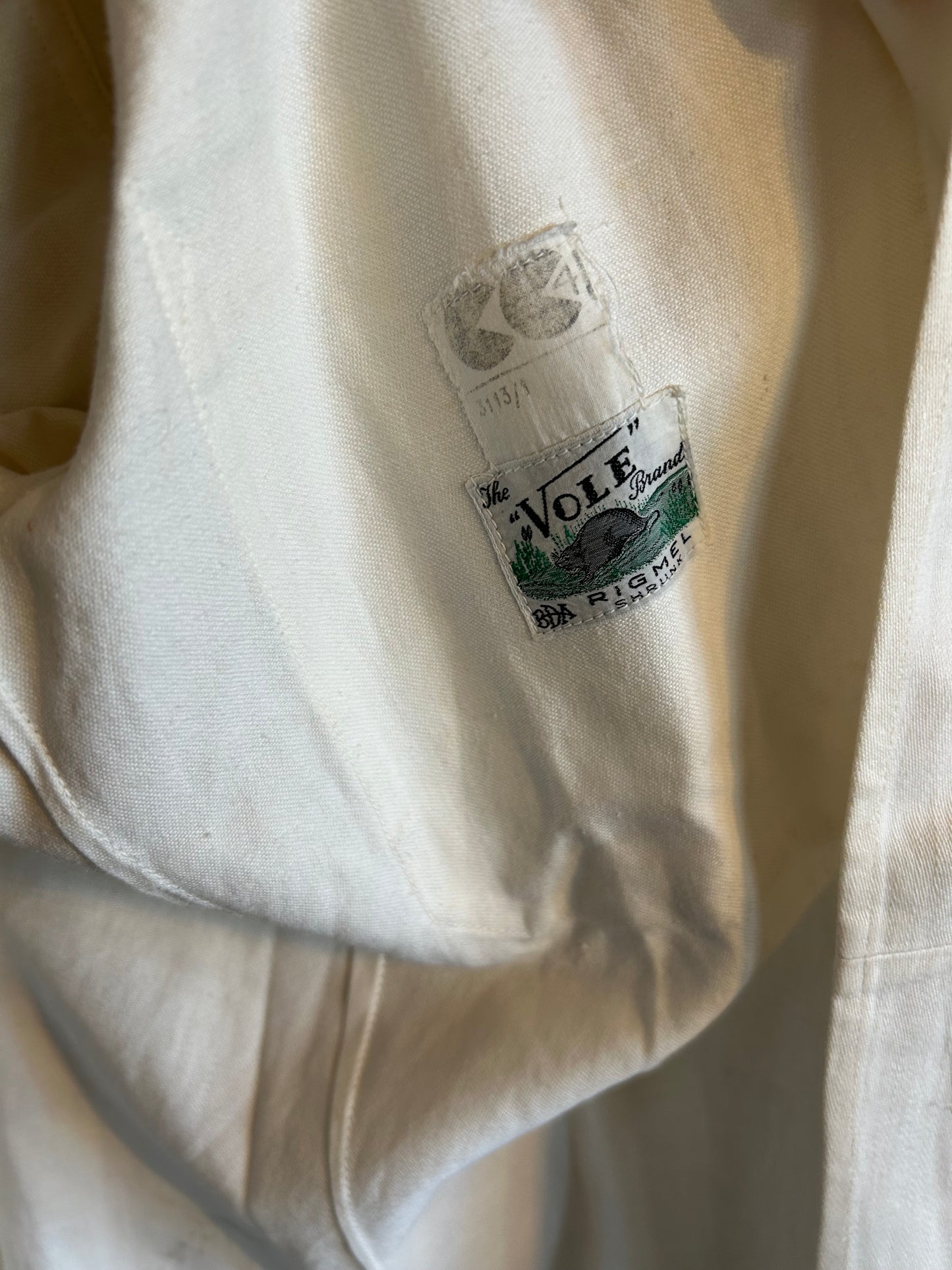 CC41 White Workwear Jacket